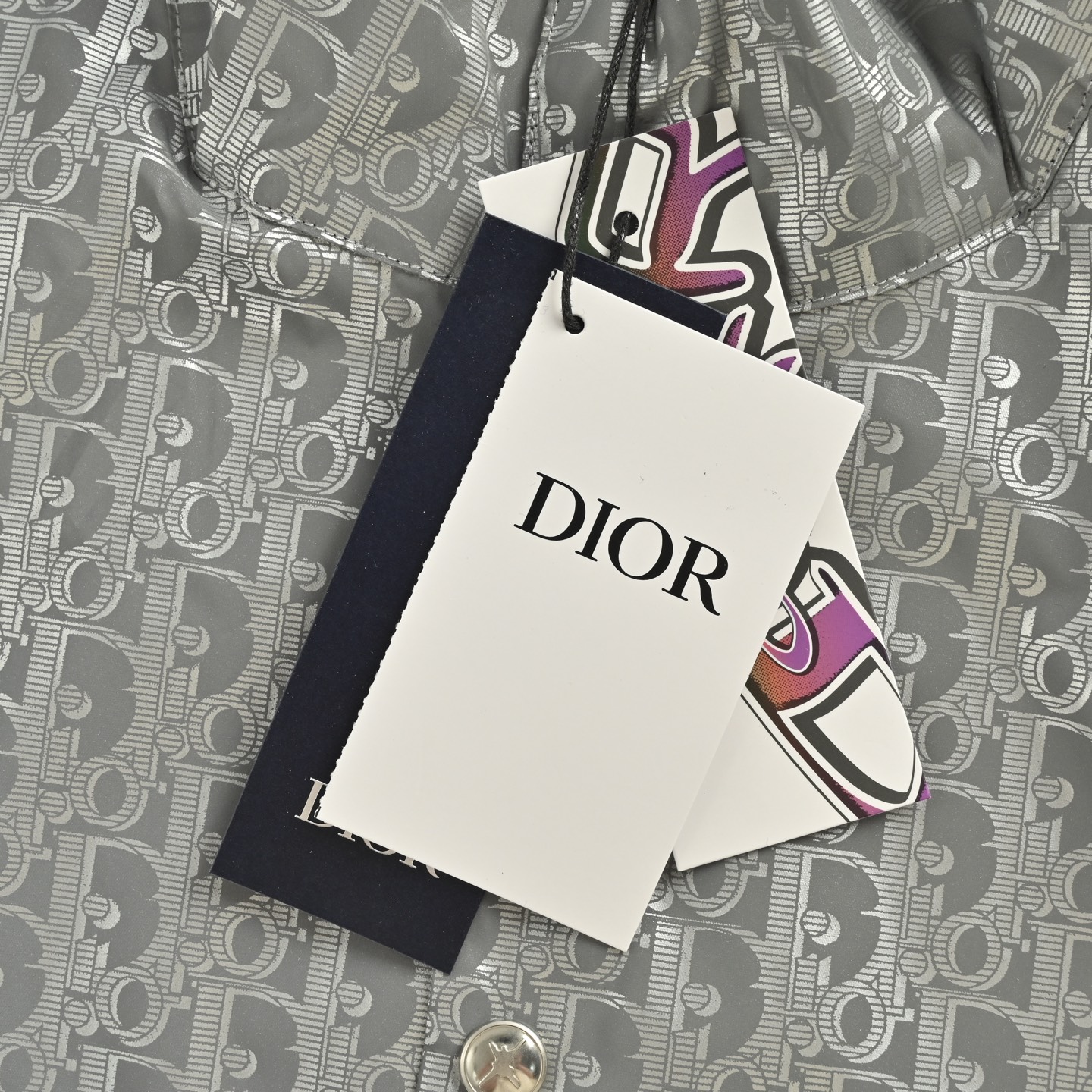 Dior/迪奥 25Fw 满印老花立领反光夹克外套 Dior/迪奥 25Fw 满印老花立领反光夹克外套