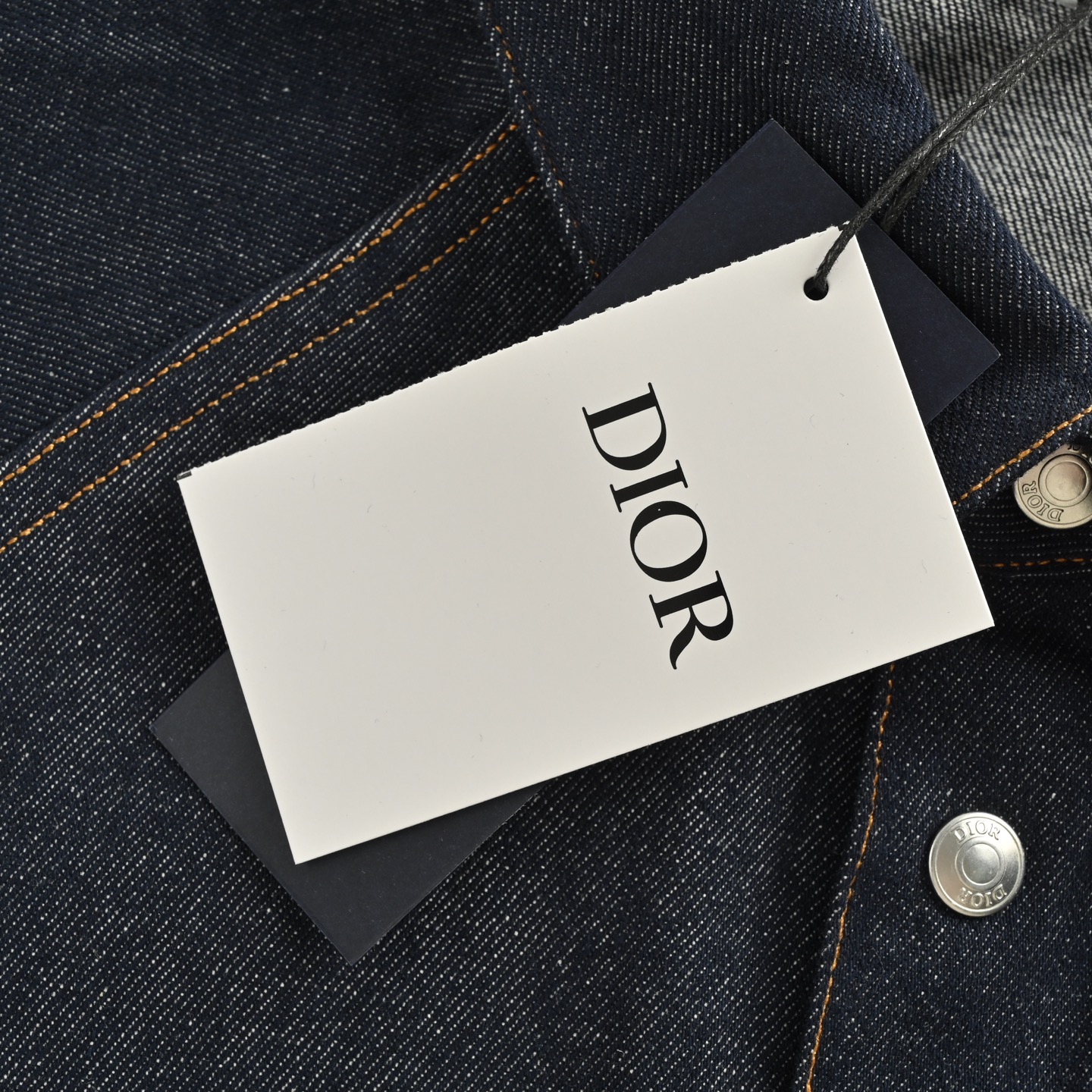 Dior/迪奥 25Fw 徽标皮牌牛仔夹克外套 Dior/迪奥 25Fw 徽标皮牌牛仔夹克外套