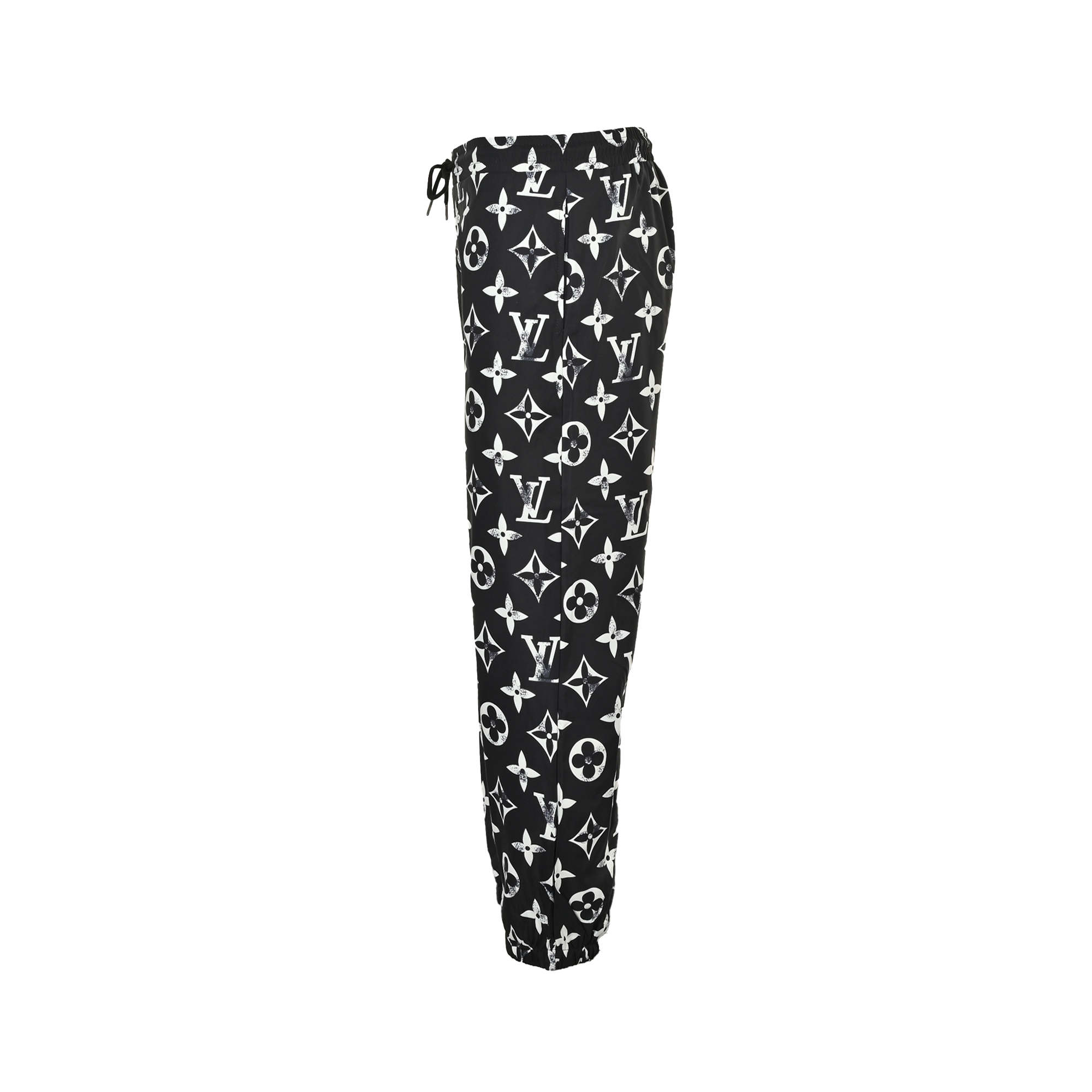 Louis Vuitton/路易威登 25Fw 做旧斑驳老花满印梭织长裤