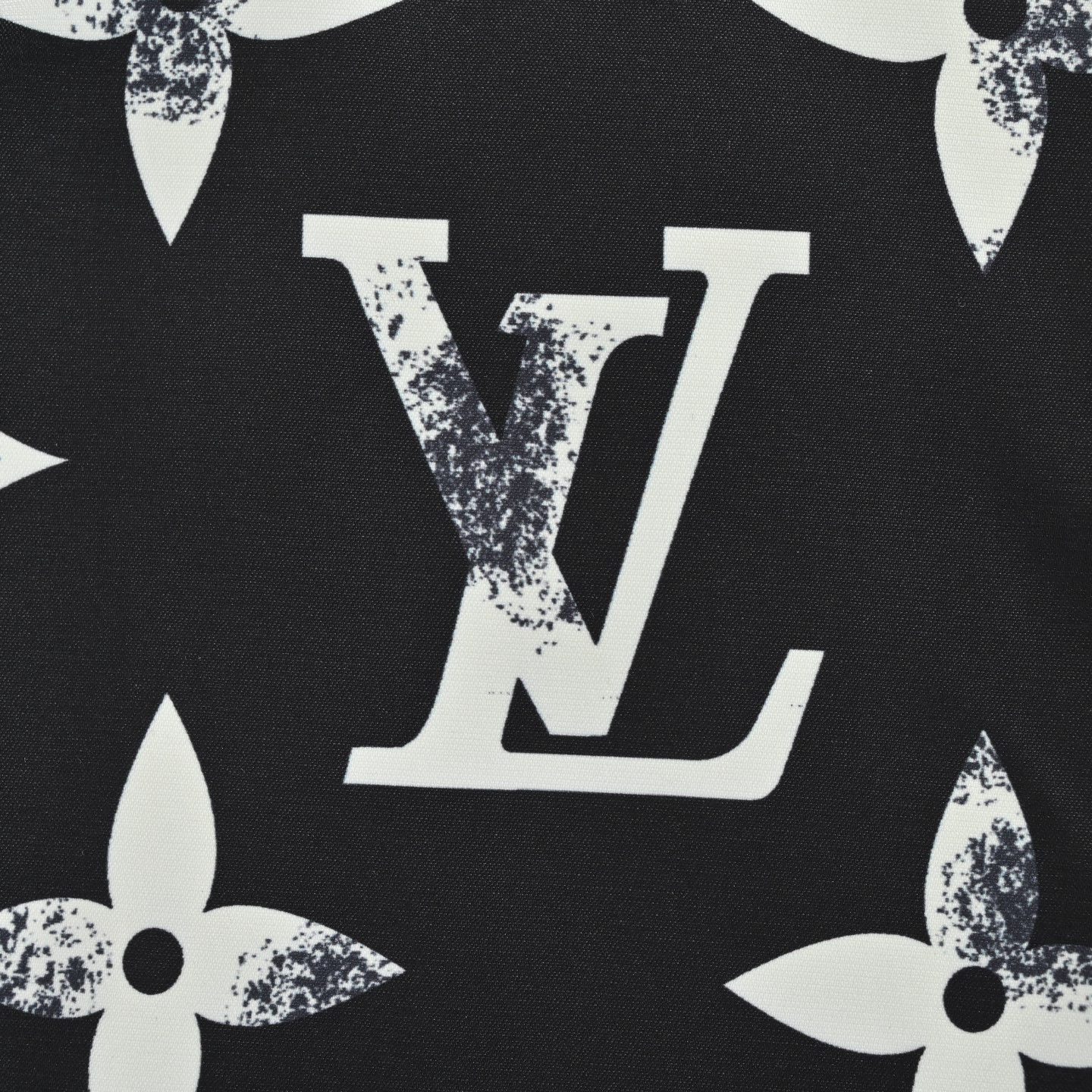 Louis Vuitton/路易威登 25Fw 做旧斑驳老花满印梭织长裤