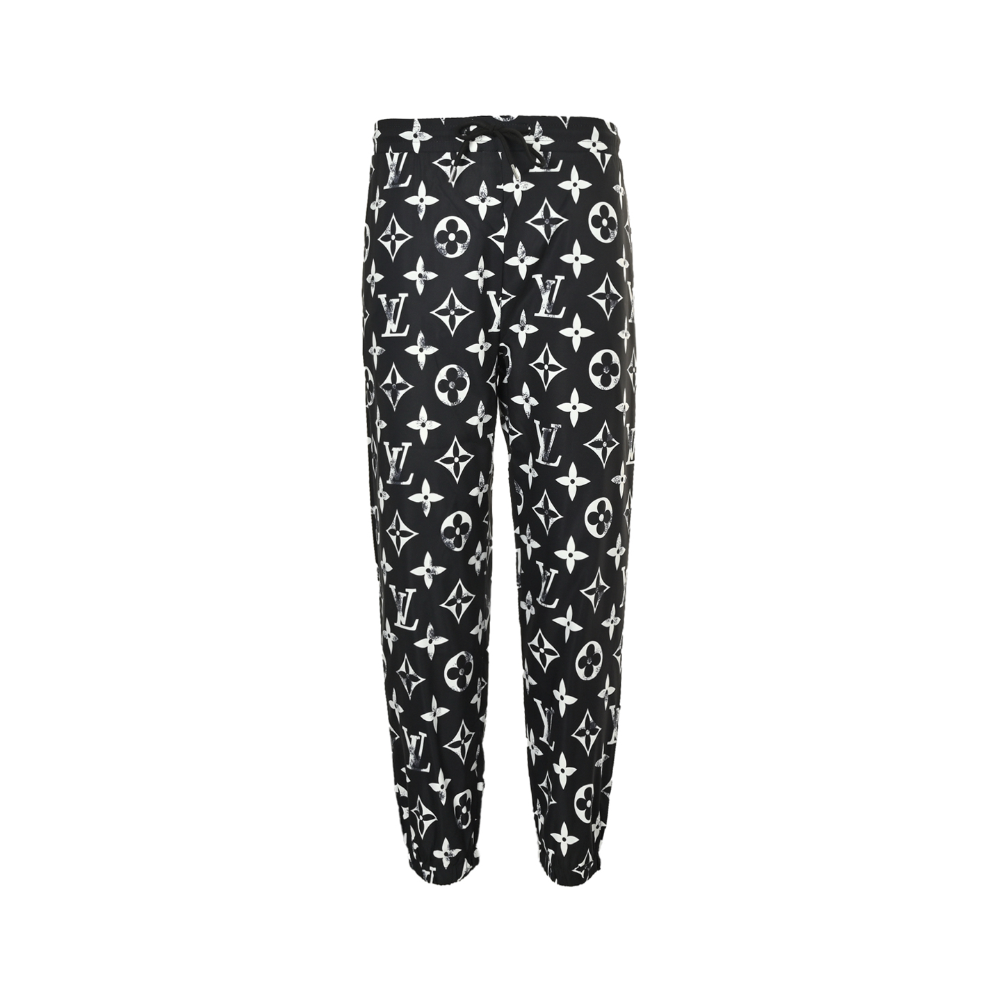 Louis Vuitton/路易威登 25Fw 做旧斑驳老花满印梭织长裤