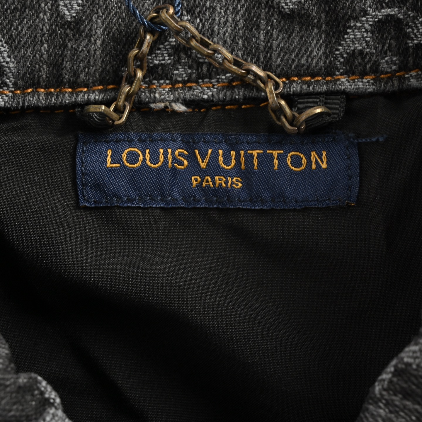 Louis Vuitton/路易威登 24Fw FA满印老花提花牛仔外套