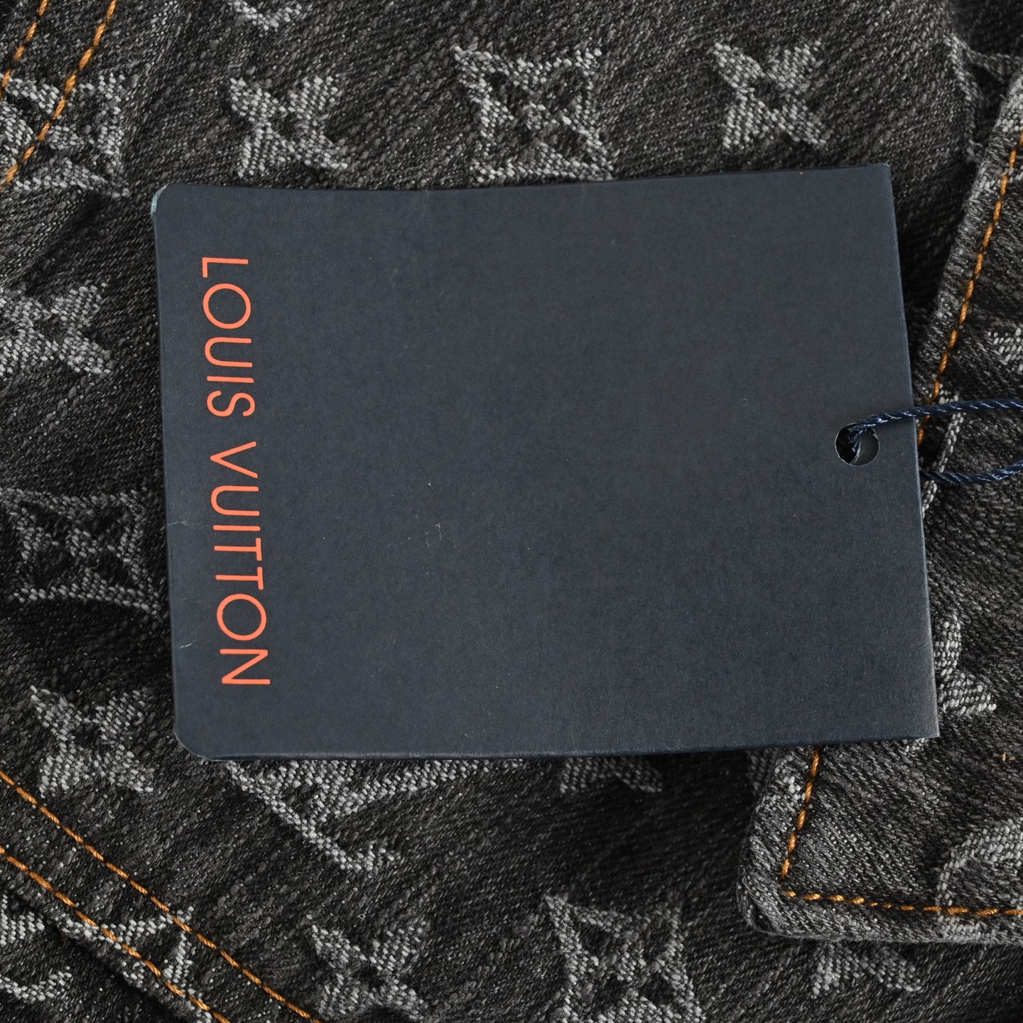 Louis Vuitton/路易威登 24Fw FA满印老花提花牛仔外套