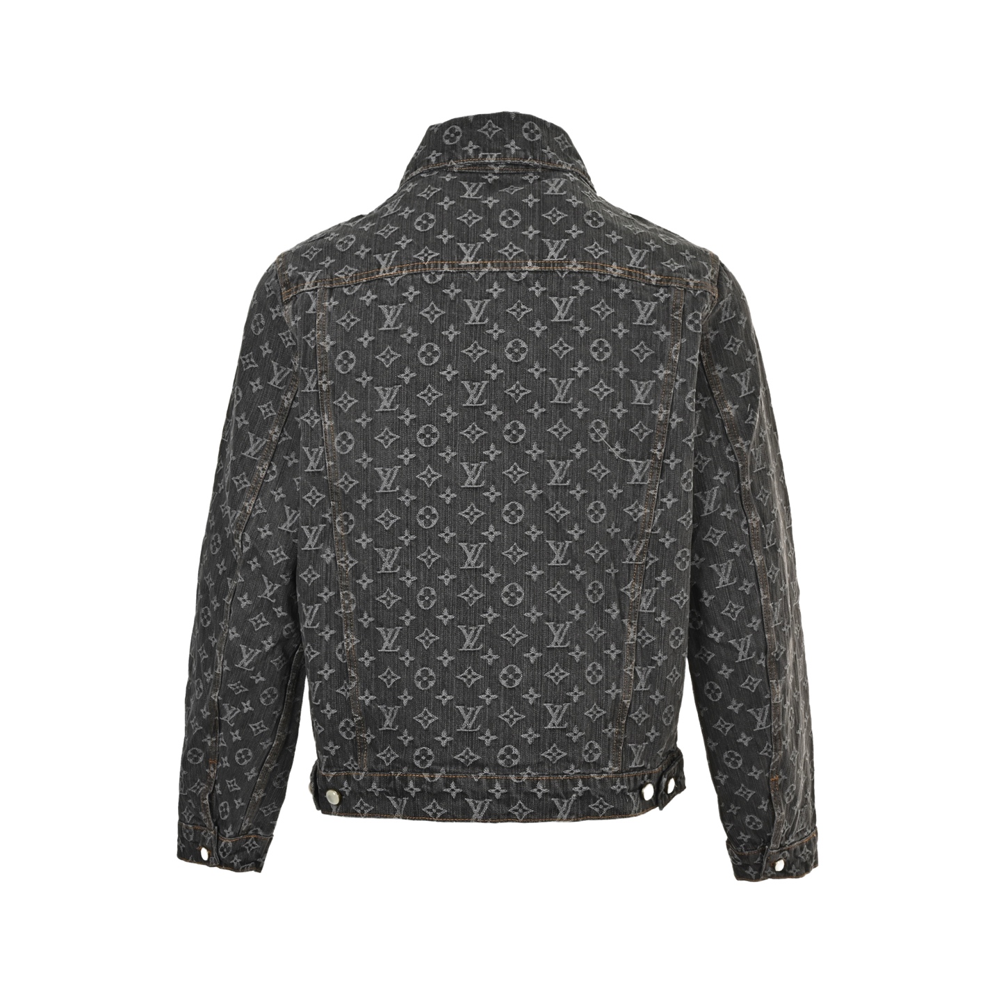 Louis Vuitton/路易威登 24Fw FA满印老花提花牛仔外套