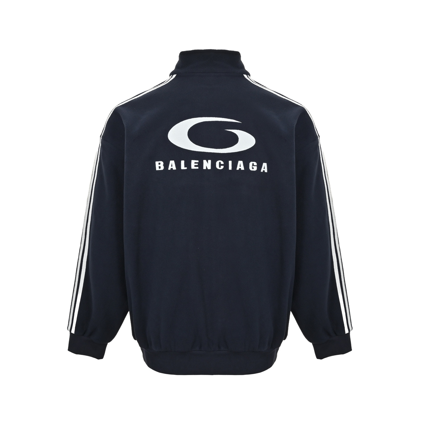 Balenciaga/巴黎世家 五杠圆环刺绣套装摇粒绒外套 Balenciaga/巴黎世家 五杠圆环刺绣套装摇粒绒外套