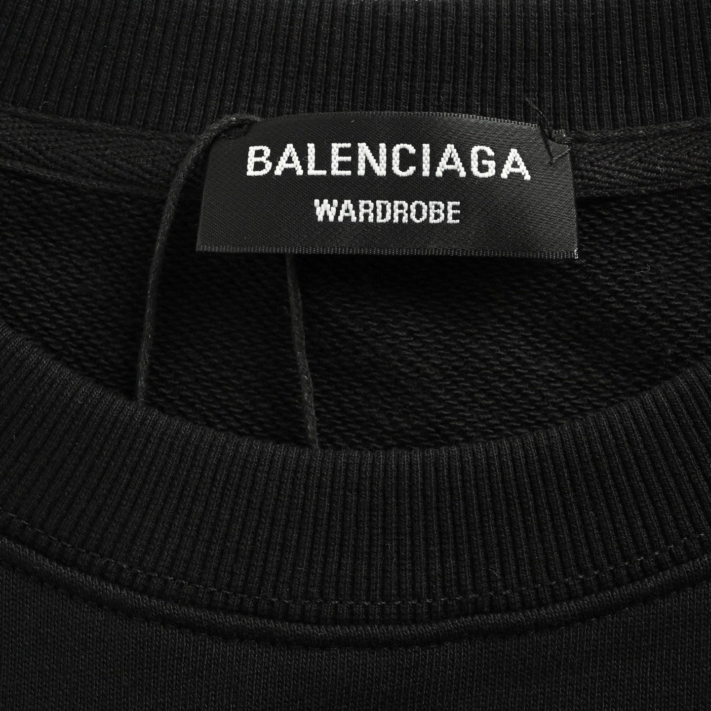 Balenciaga/巴黎世家 25Fw 前后刺绣圆领卫衣 Balenciaga/巴黎世家 25Fw 前后刺绣圆领卫衣