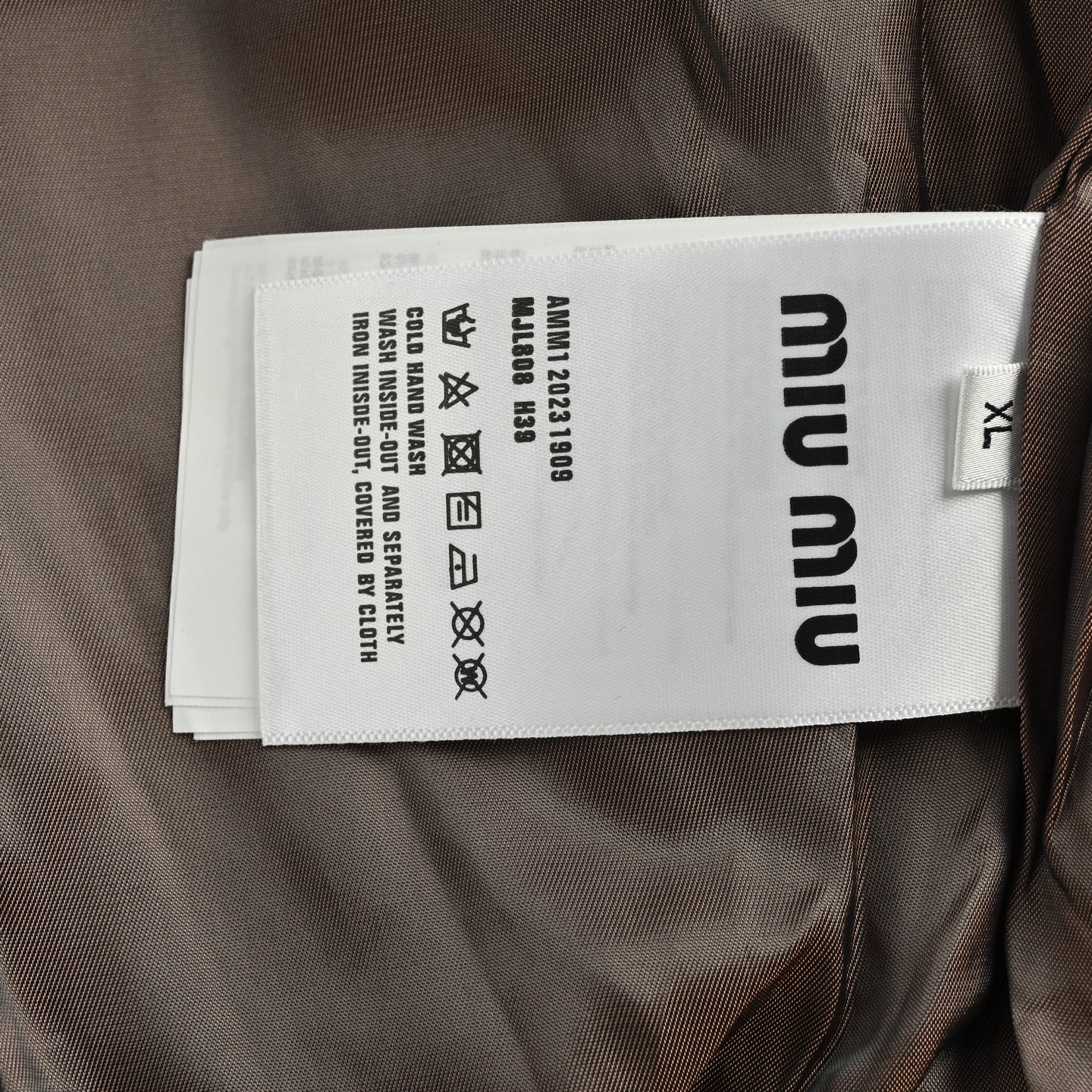 Miu Miu/缪缪 25Fw 哈灵顿夹克外套
