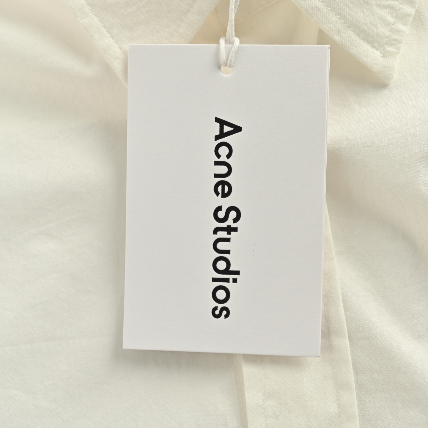 Acne Studios 25Fw 提花徽标廓形衬衫 Acne Studios 25Fw 提花徽标廓形衬衫