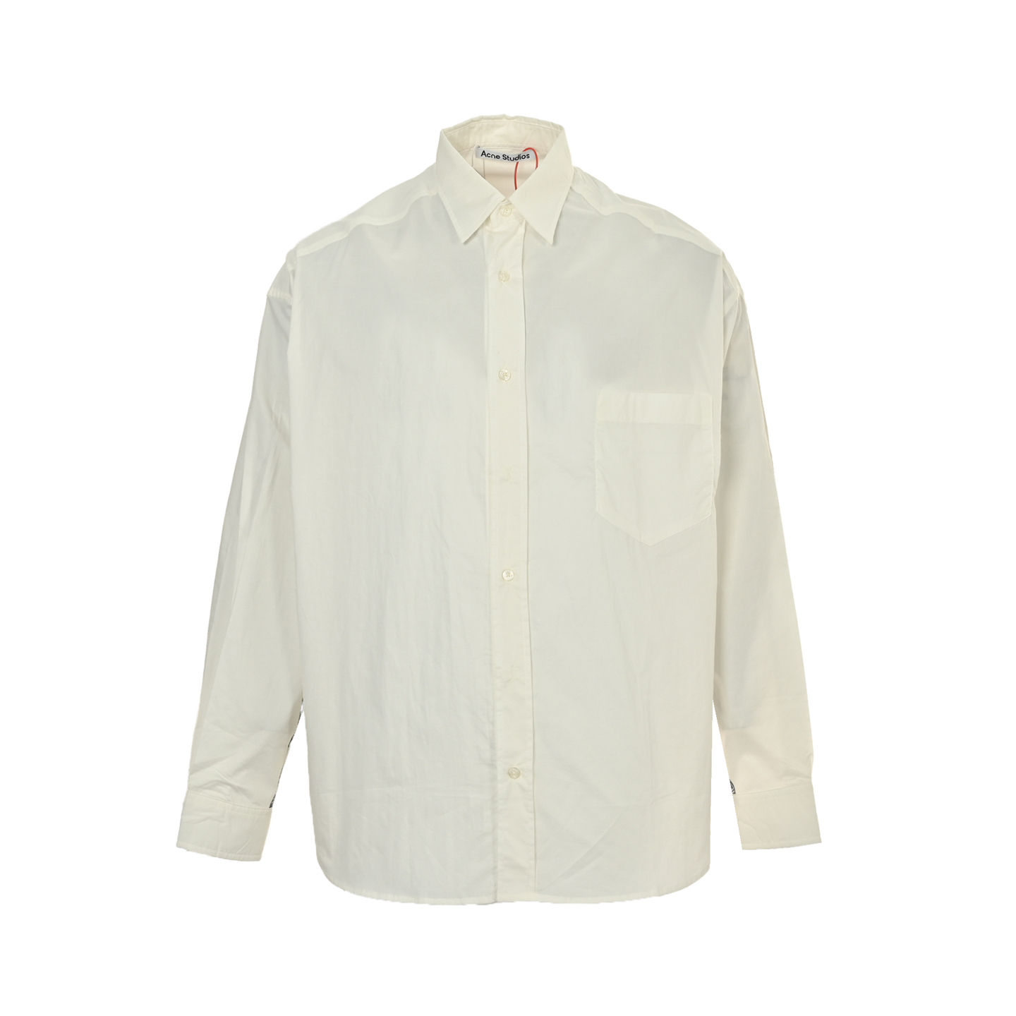 Acne Studios 25Fw 提花徽标廓形衬衫 Acne Studios 25Fw 提花徽标廓形衬衫