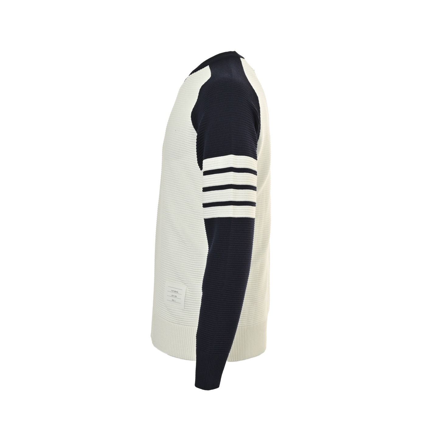 Thom Browne/汤姆布朗 25Fw 水波纹圆领卫衣 Thom Browne/汤姆布朗 25Fw 水波纹圆领卫衣