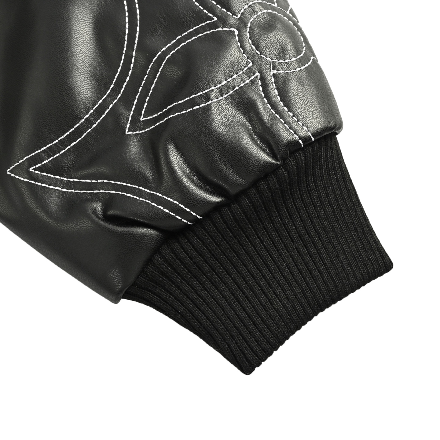Louis Vuitton/路易威登 25Fw 菲董刺绣皮革飞行夹克外套