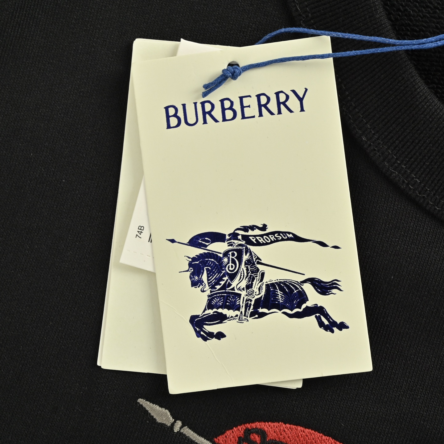 Burberry/巴宝莉 25Fw 彩色战马刺绣圆领卫衣 Burberry/巴宝莉 25Fw 彩色战马刺绣圆领卫衣