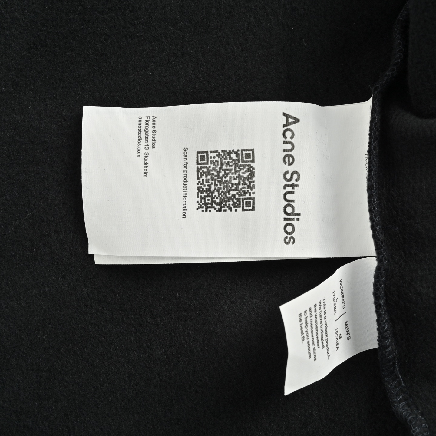 Acne Studios 25Fw 后背高抛字母夹克外套