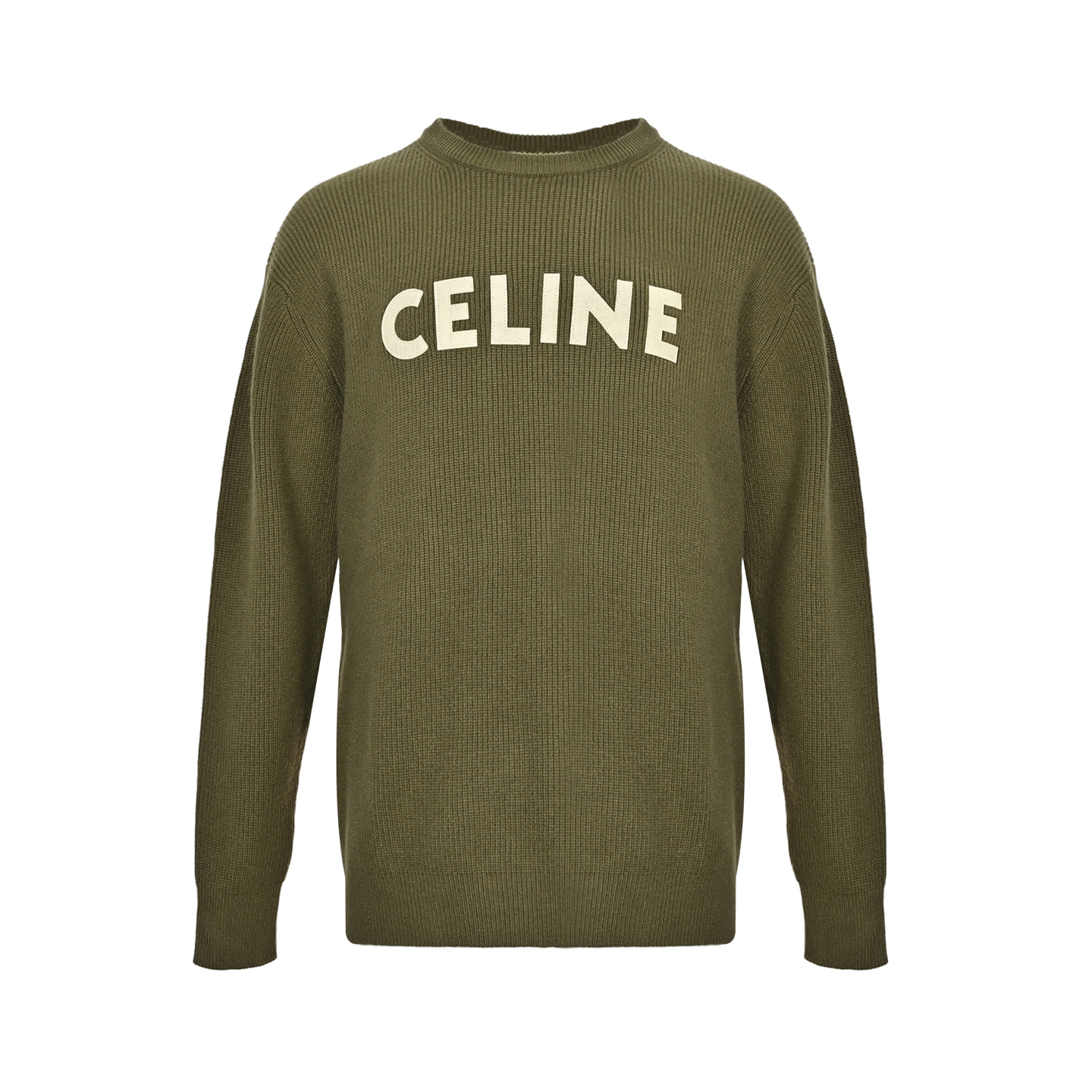 Celine/赛琳 25Fw 贴布字母logo圆领毛衣 Celine/赛琳 25Fw 贴布字母logo圆领毛衣