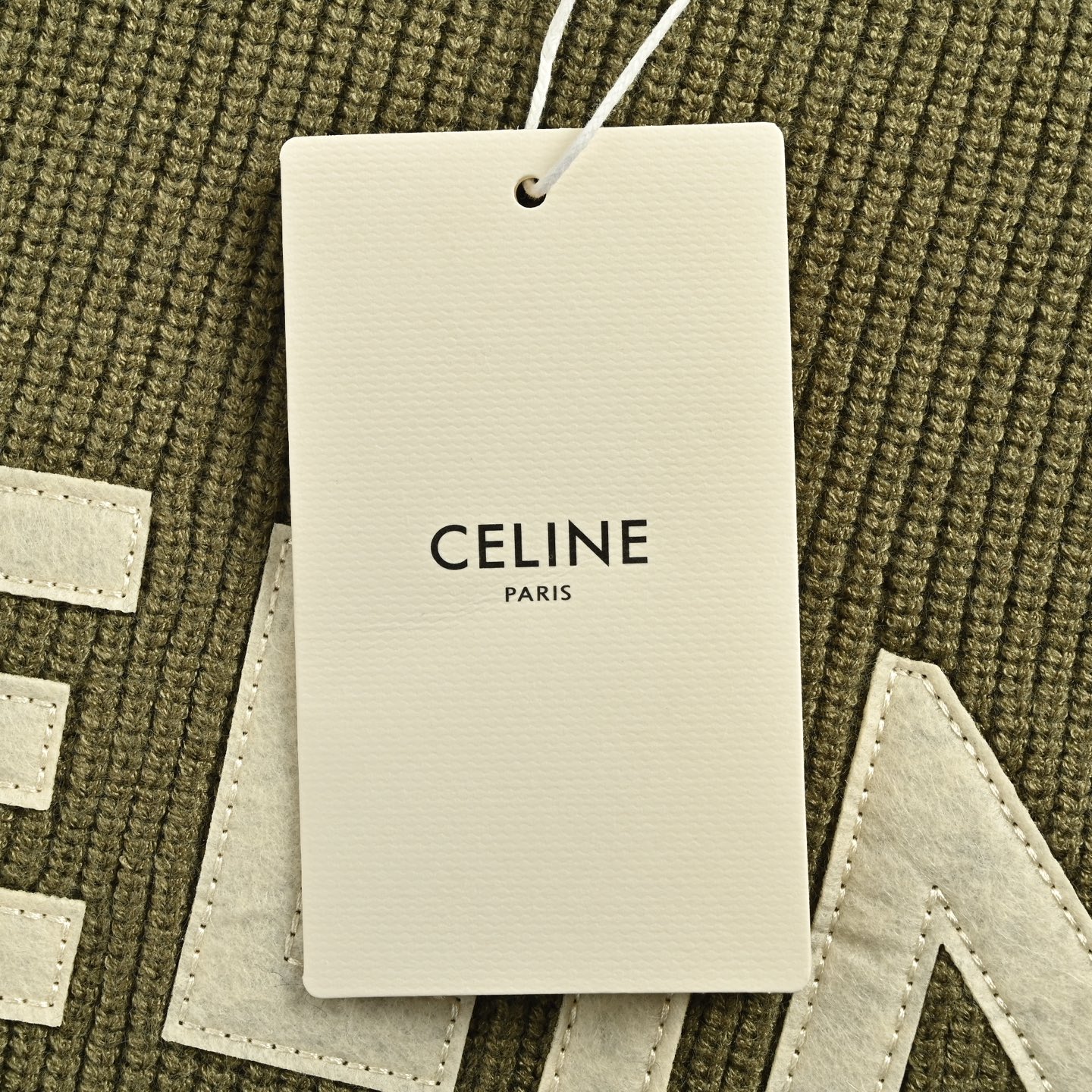 Celine/赛琳 25Fw 贴布字母logo圆领毛衣 Celine/赛琳 25Fw 贴布字母logo圆领毛衣