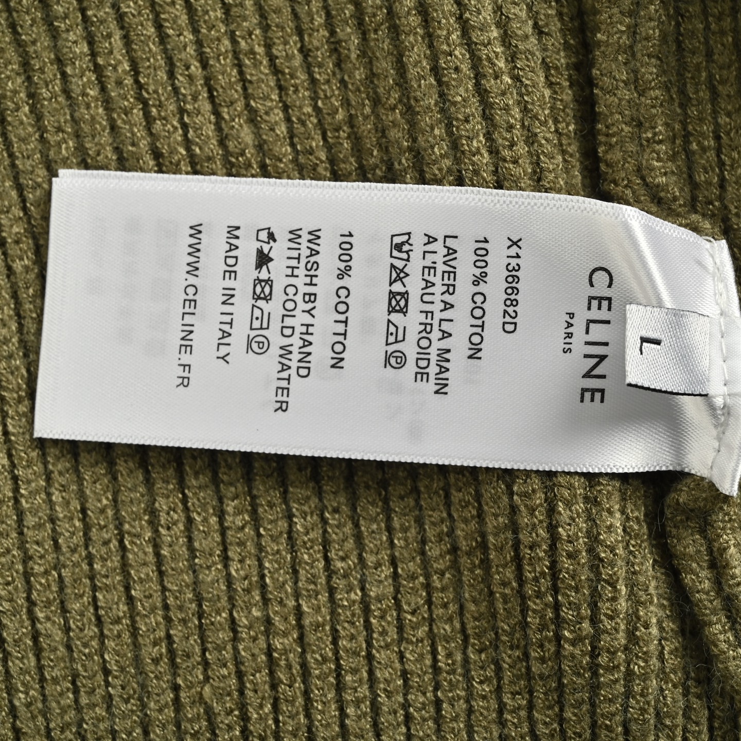 Celine/赛琳 25Fw 贴布字母logo圆领毛衣 Celine/赛琳 25Fw 贴布字母logo圆领毛衣