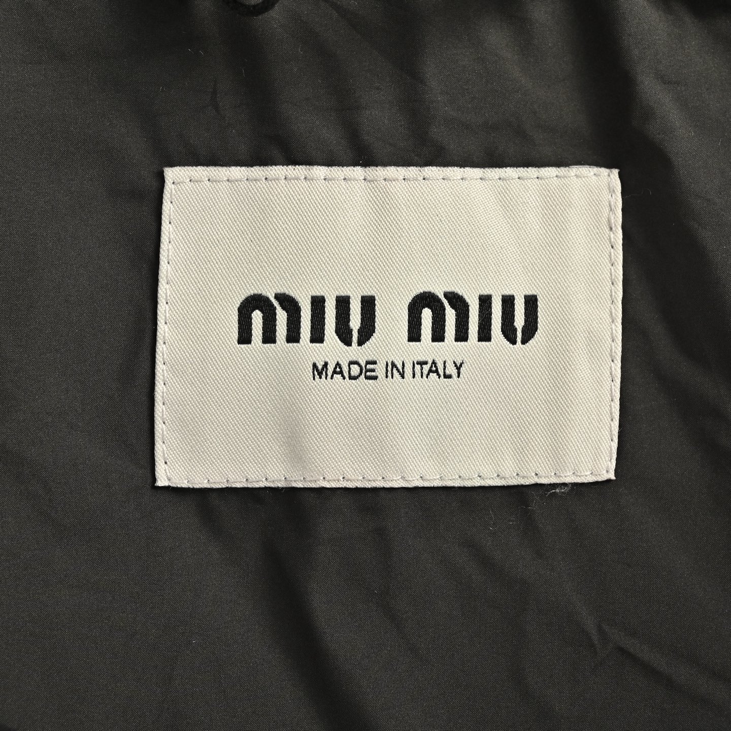 #MiuMiu/缪缪 贴布绣连帽羽绒服 #MiuMiu/缪缪 贴布绣连帽羽绒服