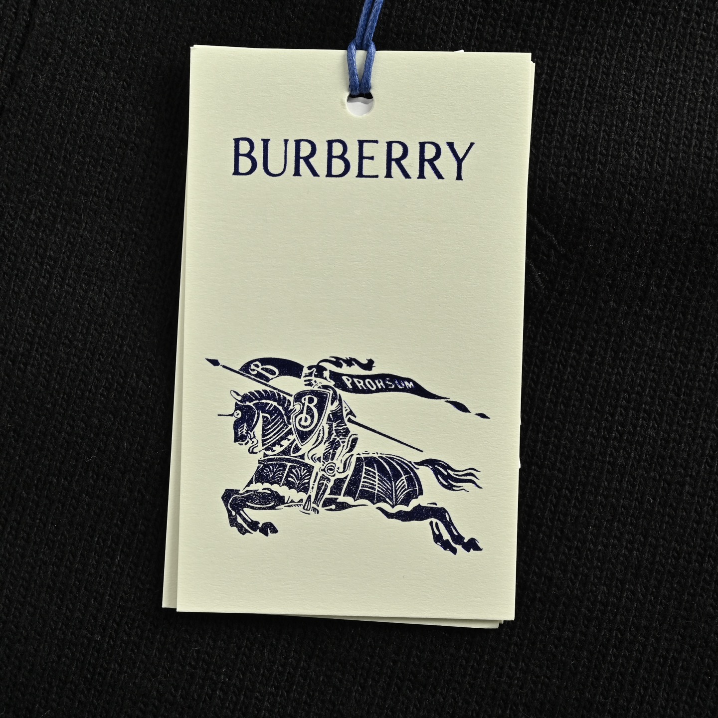 Burberry/巴宝莉 25Fw 战马刺绣POLO领针织毛衣 Burberry/巴宝莉 25Fw 战马刺绣POLO领针织毛衣