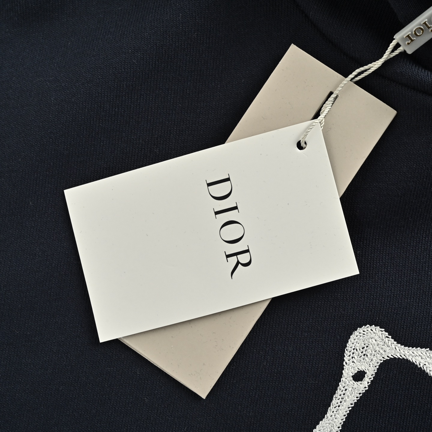 Dior/迪奥 25Fw 字母标语刺绣连帽卫衣 Dior/迪奥 25Fw 字母标语刺绣连帽卫衣