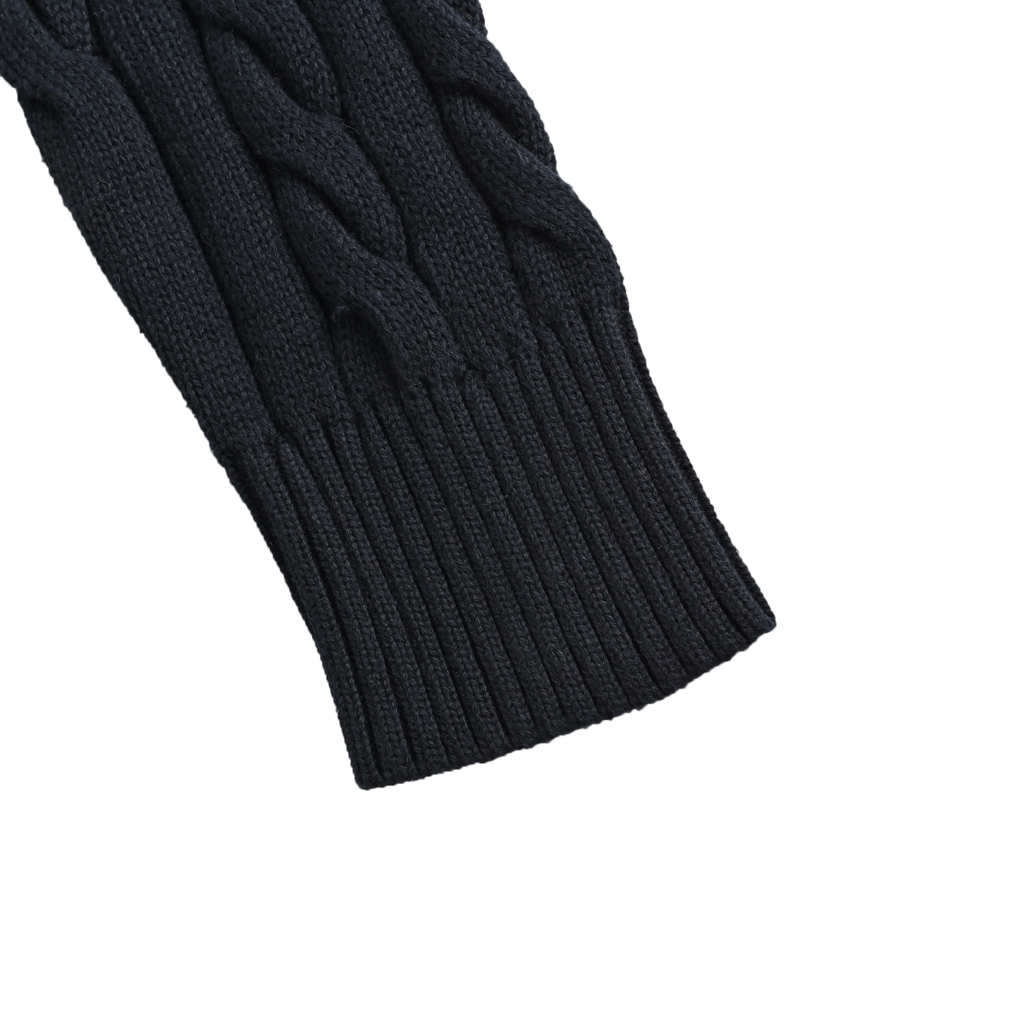 Ralph Lauren/拉夫劳伦 粗针绞花半拉链毛衣 胸口高密度logo百灵达万针刺绣 Ralph Lauren/拉夫劳伦 粗针绞花半拉链毛衣 胸口高密度logo百灵达万针刺绣