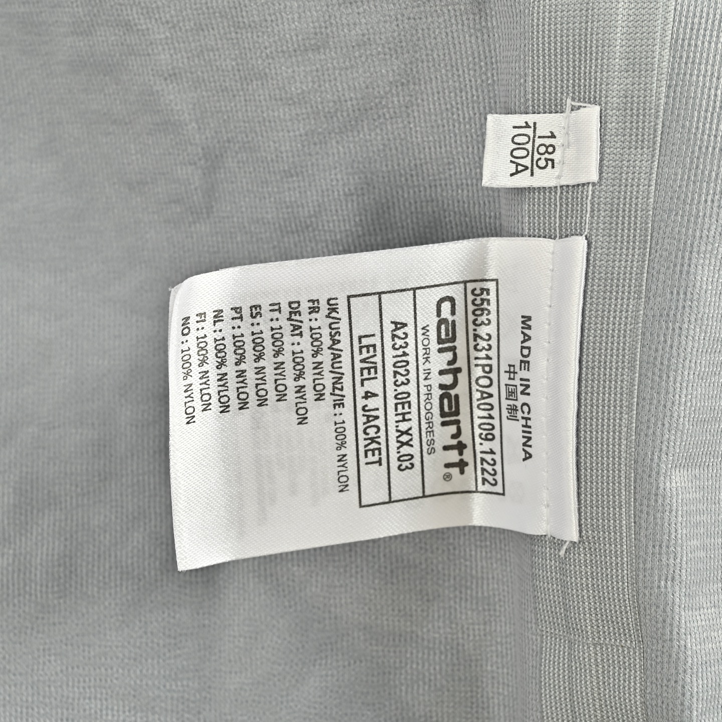 Carhartt/卡哈特 25Fw 梭织拉链夹克外套