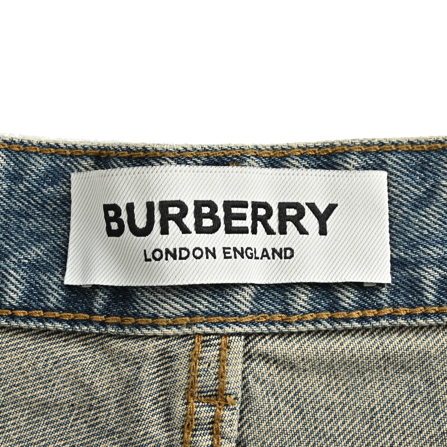 Burberry/巴宝莉 25Fw 后袋格纹战马牛仔裤 Burberry/巴宝莉 25Fw 后袋格纹战马牛仔裤
