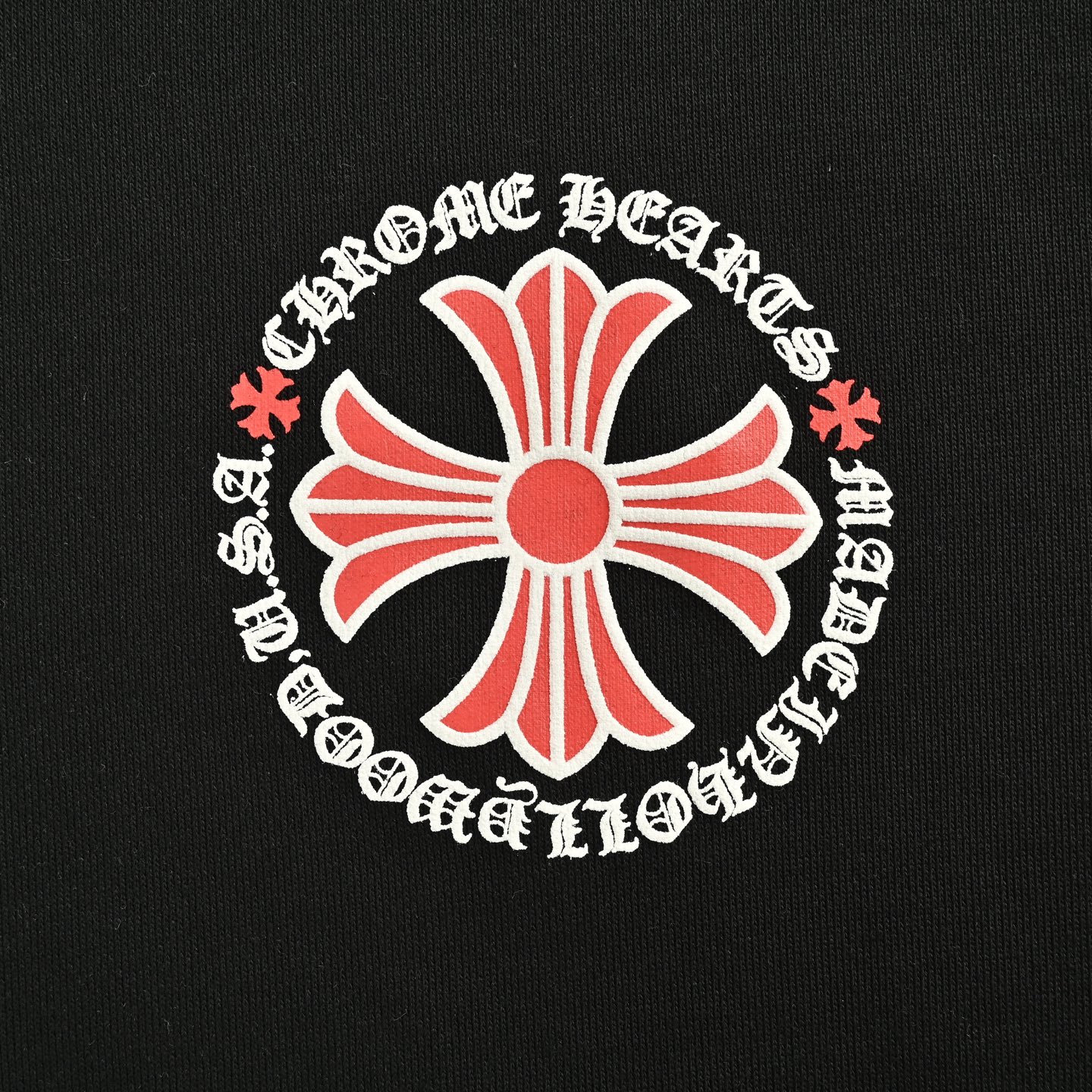Chrome Hearts/克罗心 25Fw 前后十字梵文大logo印花卫衣 Chrome Hearts/克罗心 25Fw 前后十字梵文大logo印花卫衣