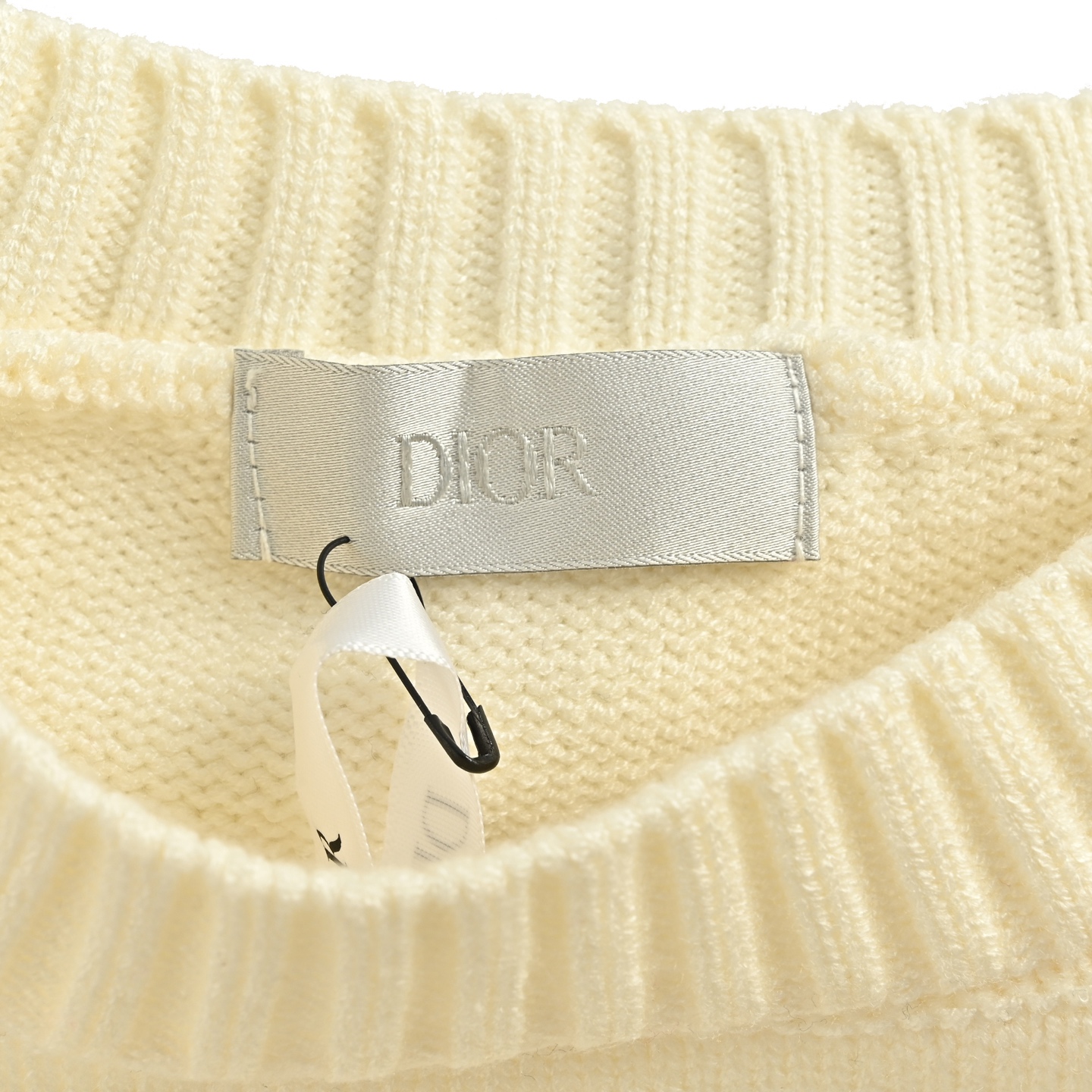 Dior/迪奥 25Fw 滑雪系列五角星圆领毛衣 DIOR/迪奥 滑雪水手领针织毛衣 白色 灰色