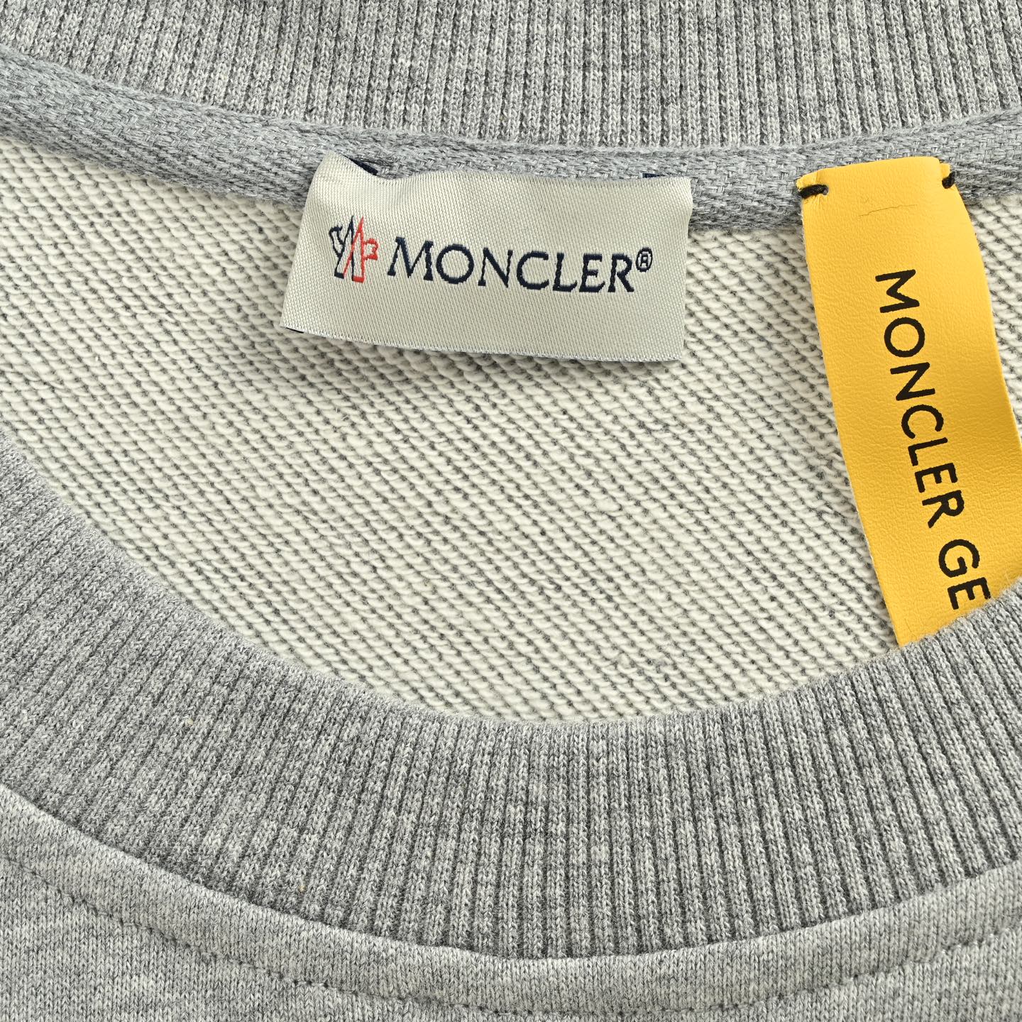 Moncler/蒙口 25Fw 藤原浩圆环印花圆领卫衣