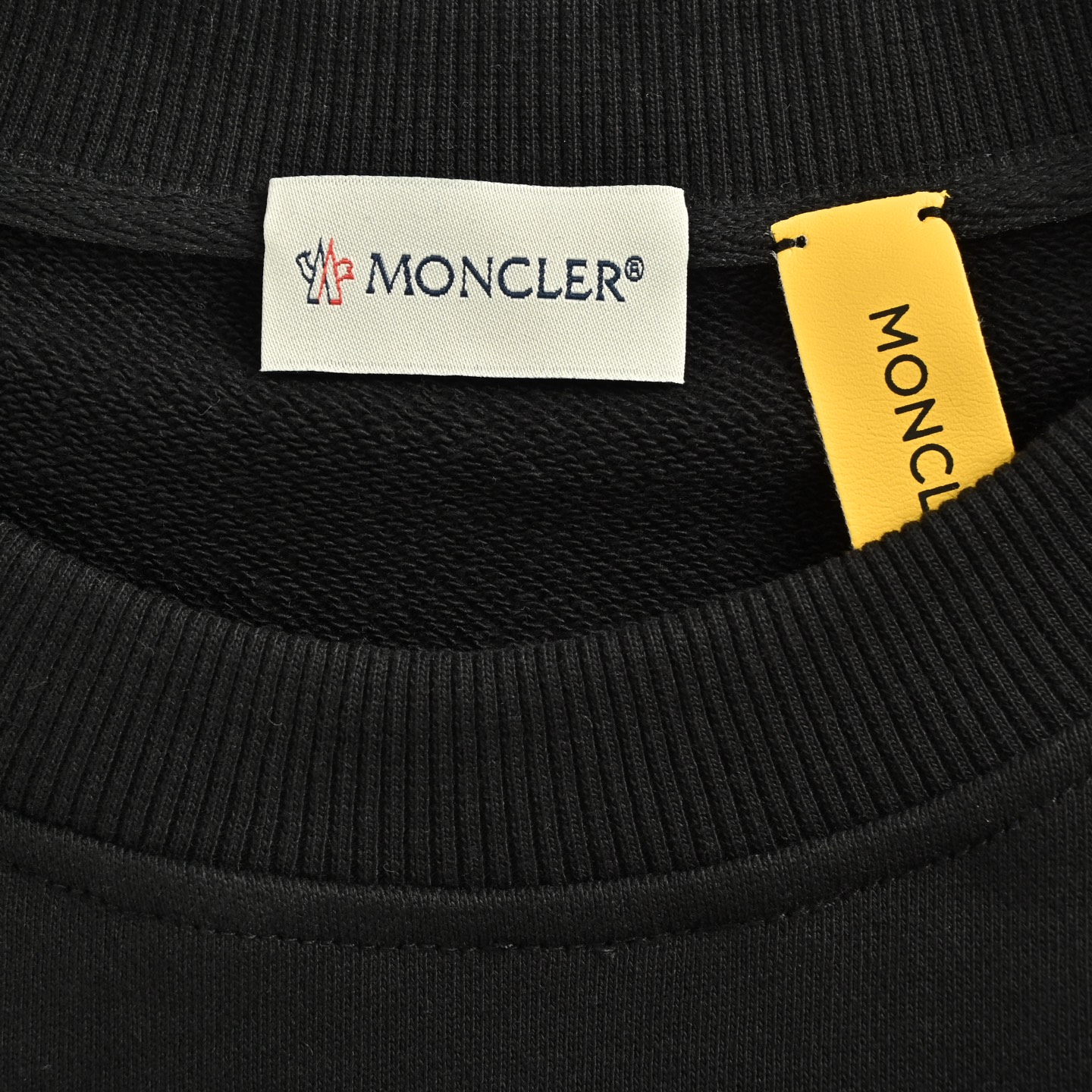 Moncler/蒙口 25Fw 藤原浩圆环印花圆领卫衣