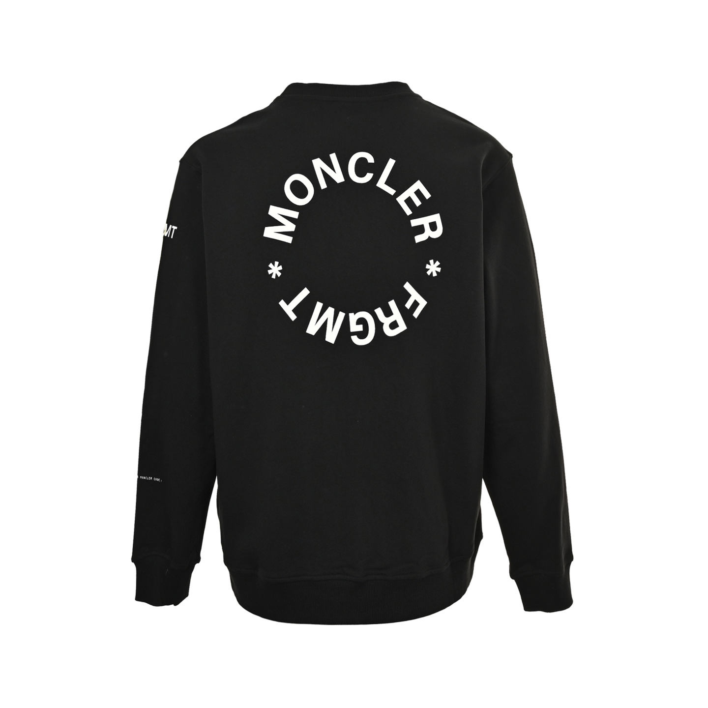 Moncler/蒙口 25Fw 藤原浩圆环印花圆领卫衣