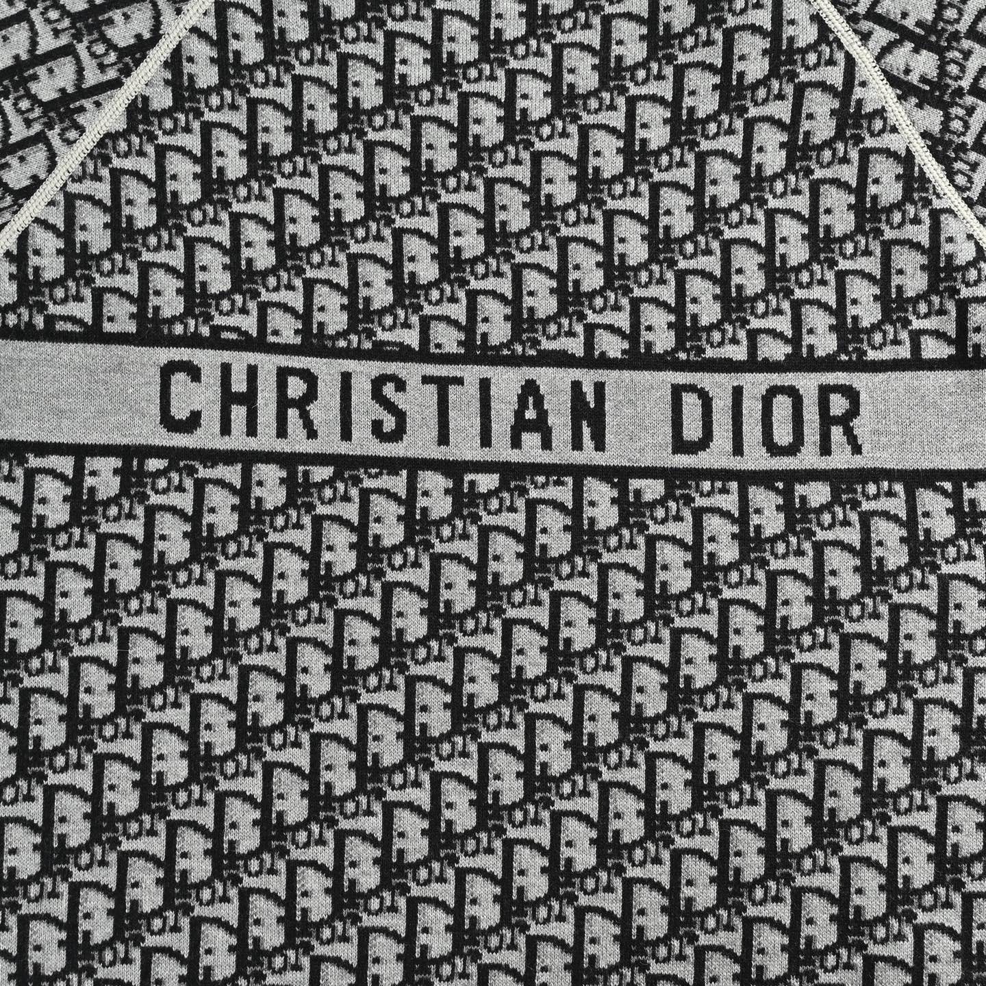 Dior/迪奥 25Fw 老花提花双面毛衣 Dior/迪奥 25Fw 老花提花双面毛衣