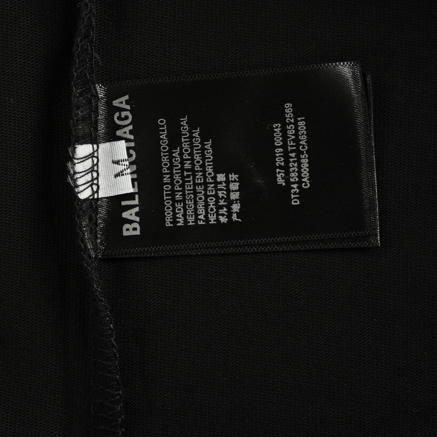 Balenciaga/巴黎世家 25Fw 滑雪3M刺绣长袖T恤