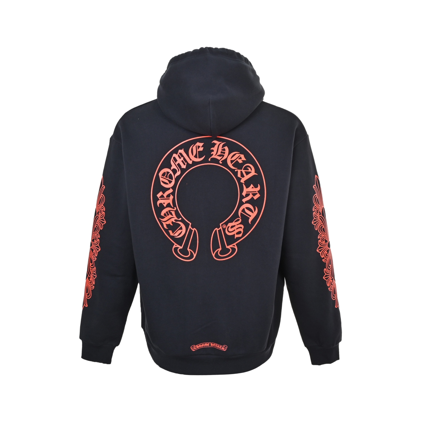 Chrome Hearts/克罗心 25Fw 藏青红梵文卷轴连帽卫衣 Chrome Hearts/克罗心 25Fw 藏青红梵文卷轴连帽卫衣