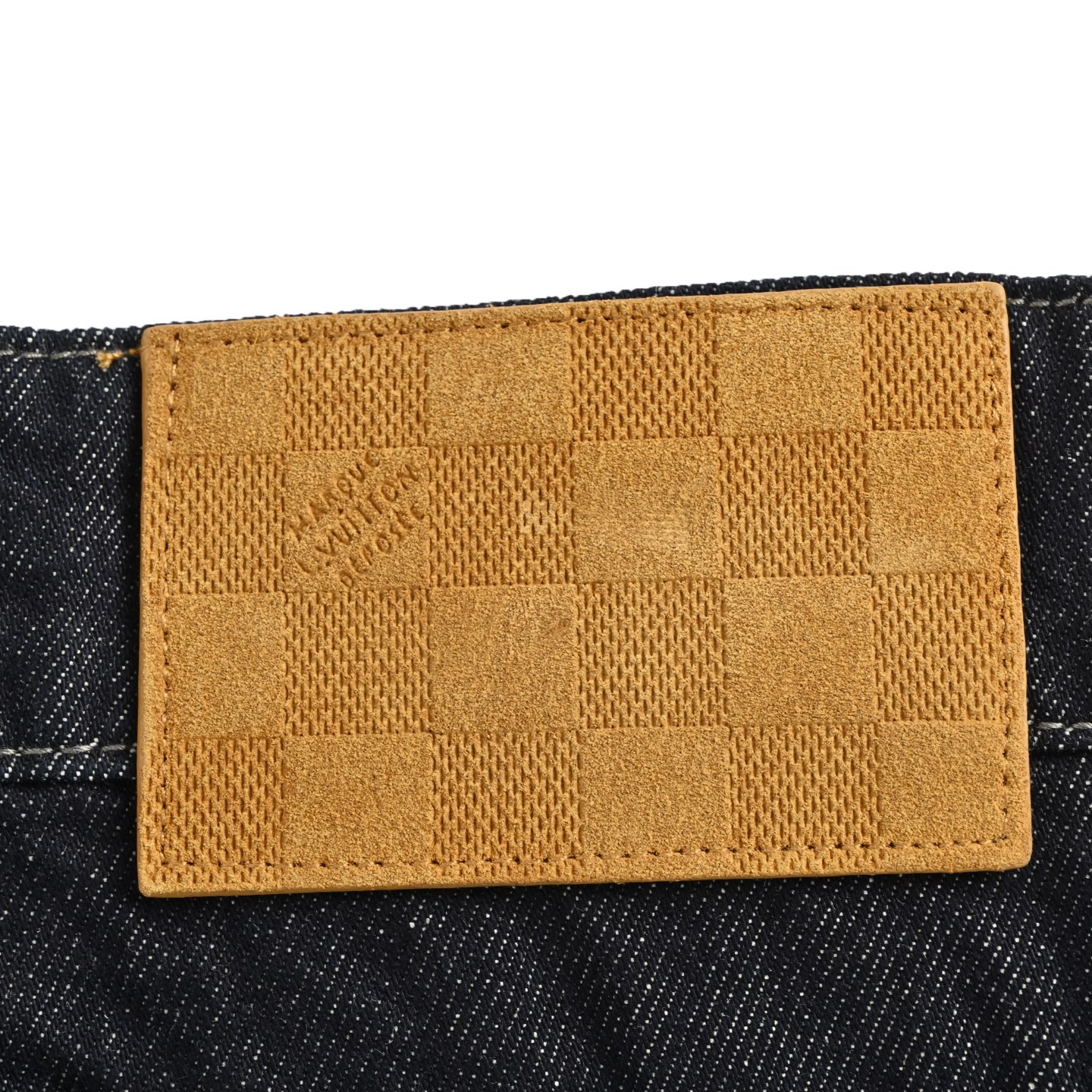 Louis Vuitton/路易威登 菲董联名系列刺绣牛仔长裤