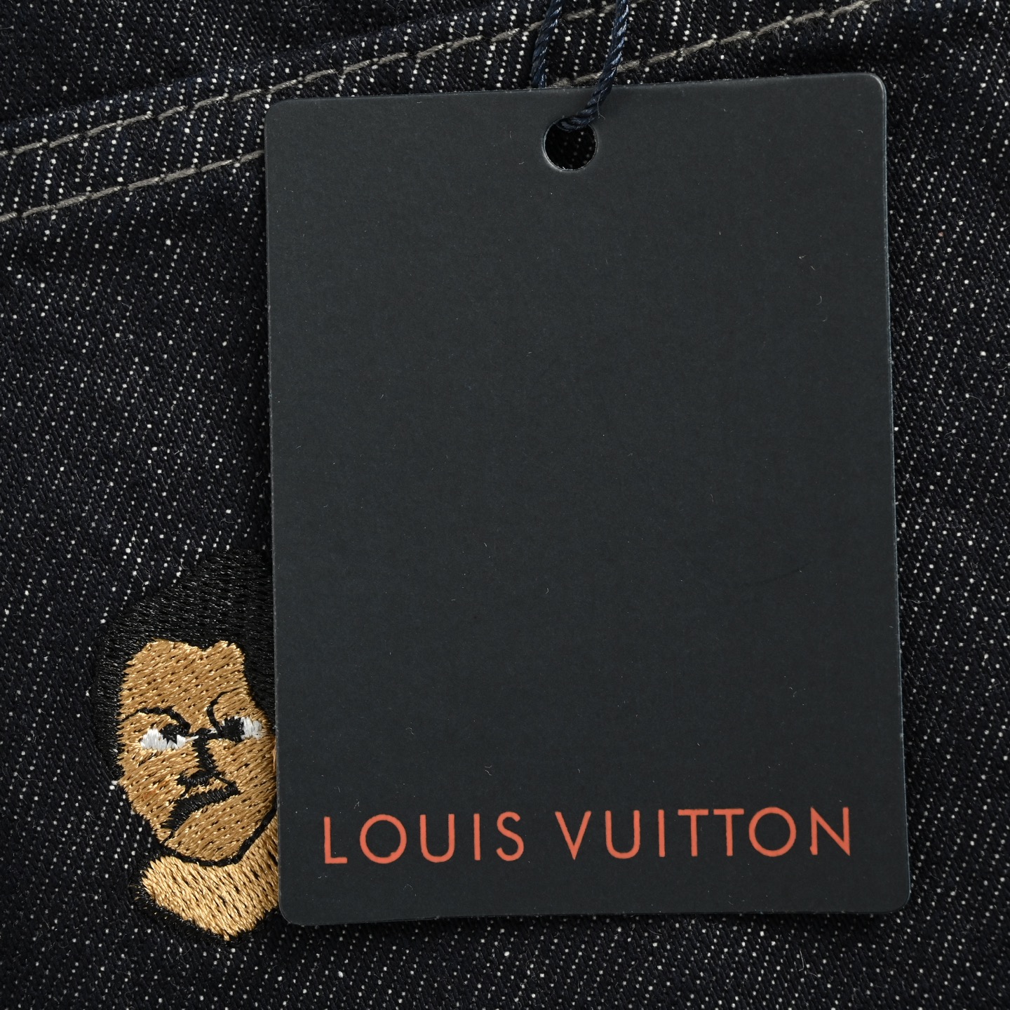 Louis Vuitton/路易威登 菲董联名系列刺绣牛仔长裤