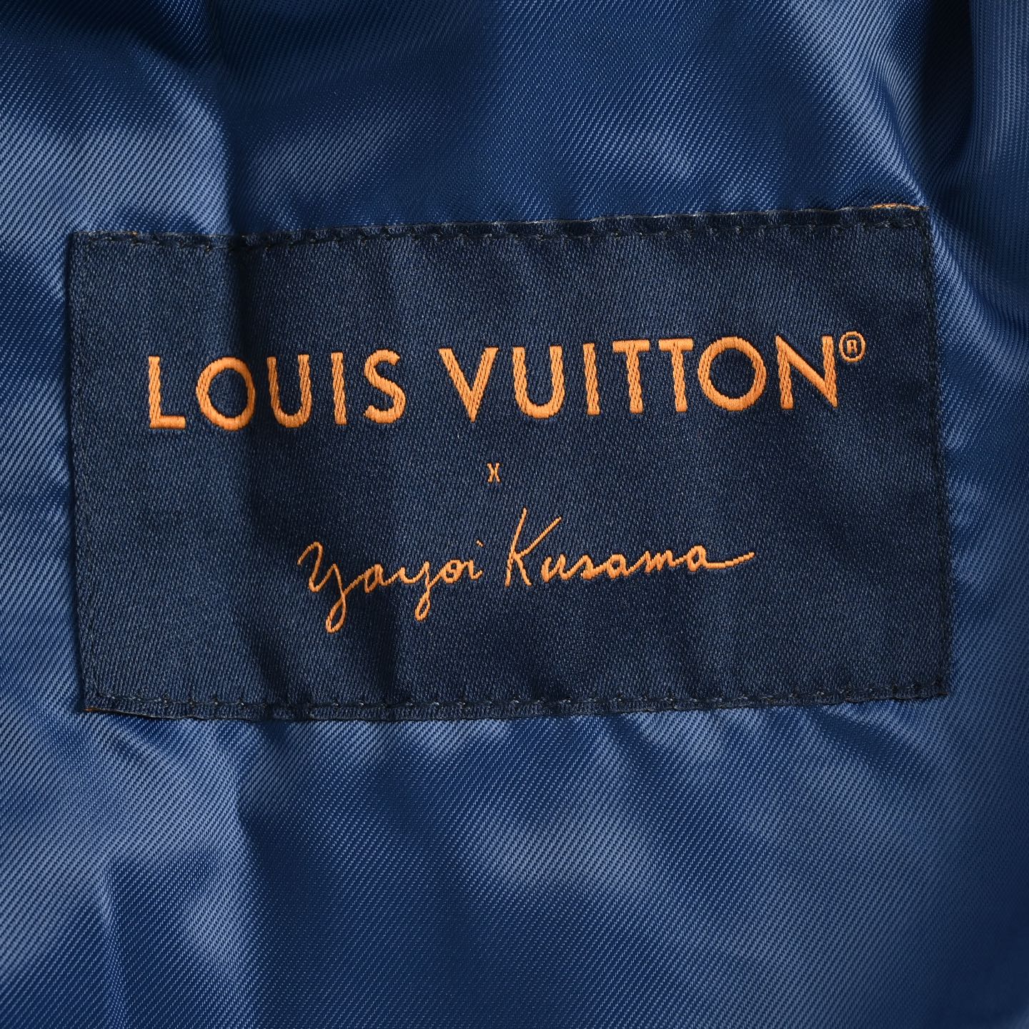 Louis Vuitton/路易威登 25Fw 草间弥生太阳鱼刺绣夹克外套 重工款翻领长袖夹克 Louis Vuitton/路易威登 25Fw 草间弥生太阳鱼刺绣夹克外套 重工款翻领长袖夹克