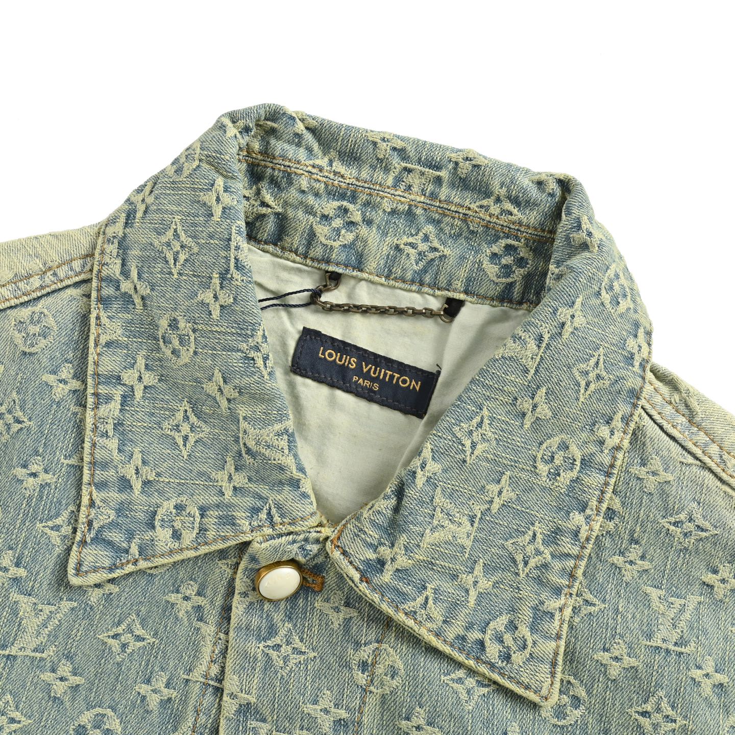 Louis Vuitton/路易威登 FA满印老花牛仔外套
