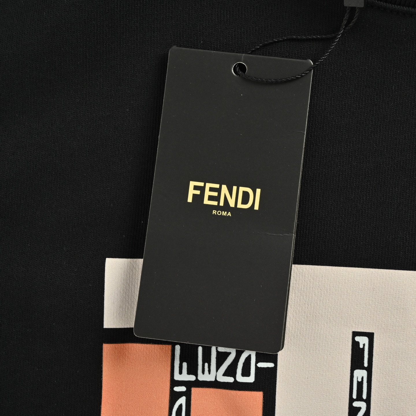 Fendi/芬迪 25Fw 方块logo圆领卫衣 Fendi/芬迪 25Fw 方块logo圆领卫衣