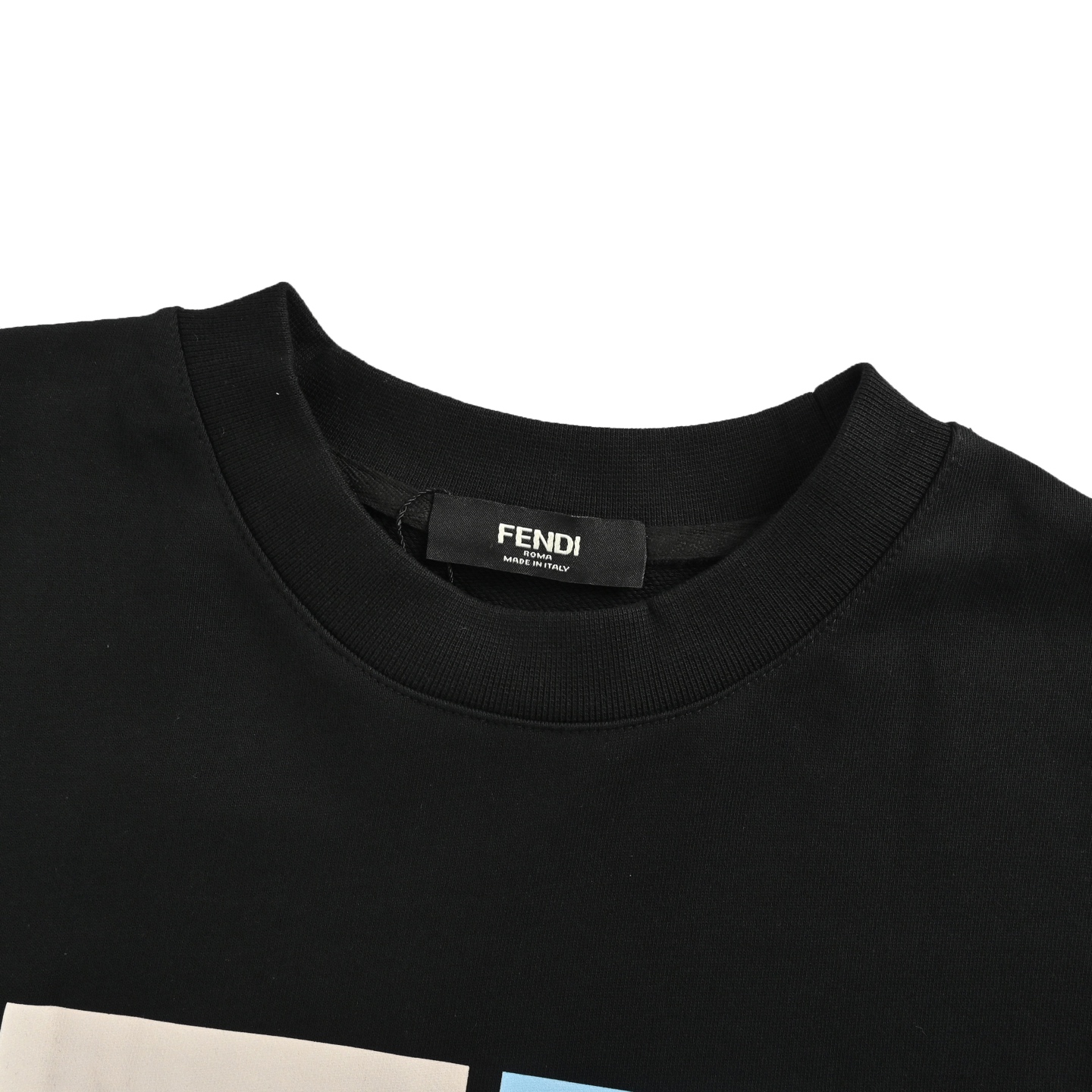 Fendi/芬迪 25Fw 方块logo圆领卫衣 Fendi/芬迪 25Fw 方块logo圆领卫衣