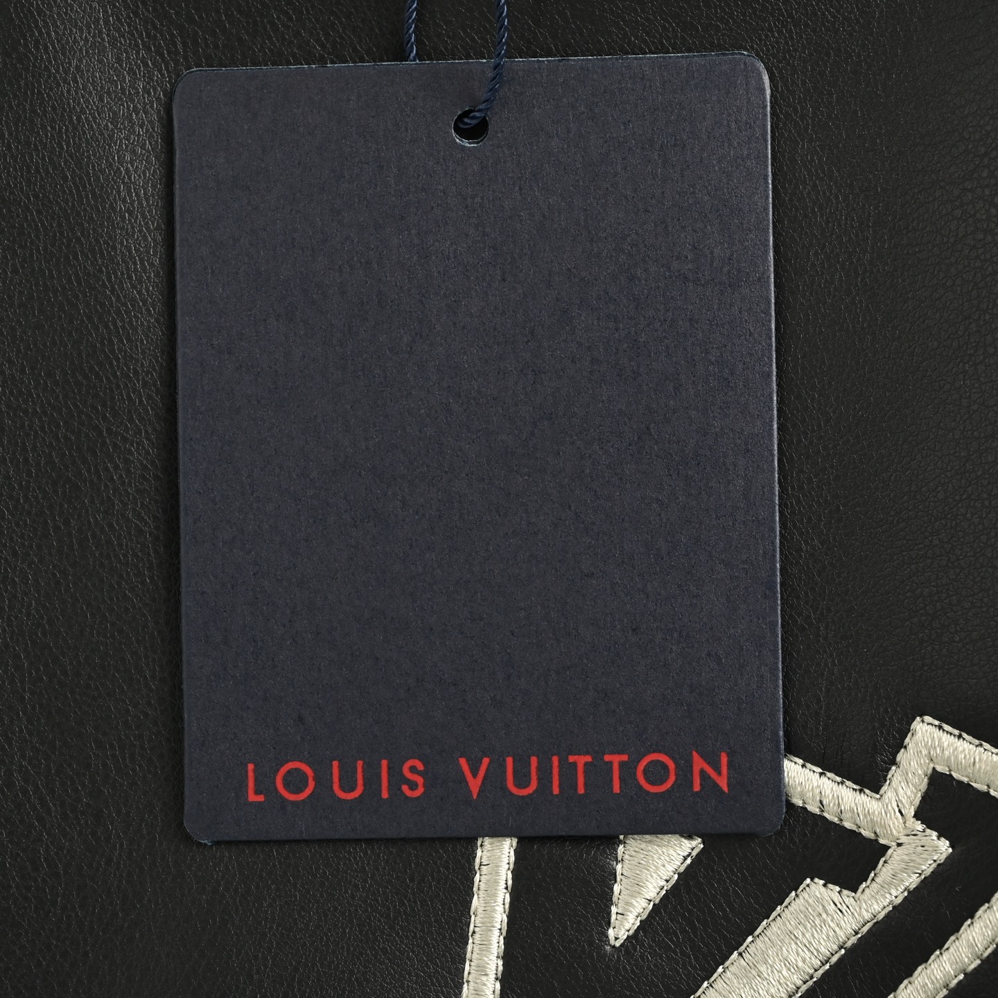 Louis Vuitton/路易威登 25Fw 刺绣logo皮衣夹克外套 Louis Vuitton/路易威登 25Fw 刺绣logo皮衣夹克外套