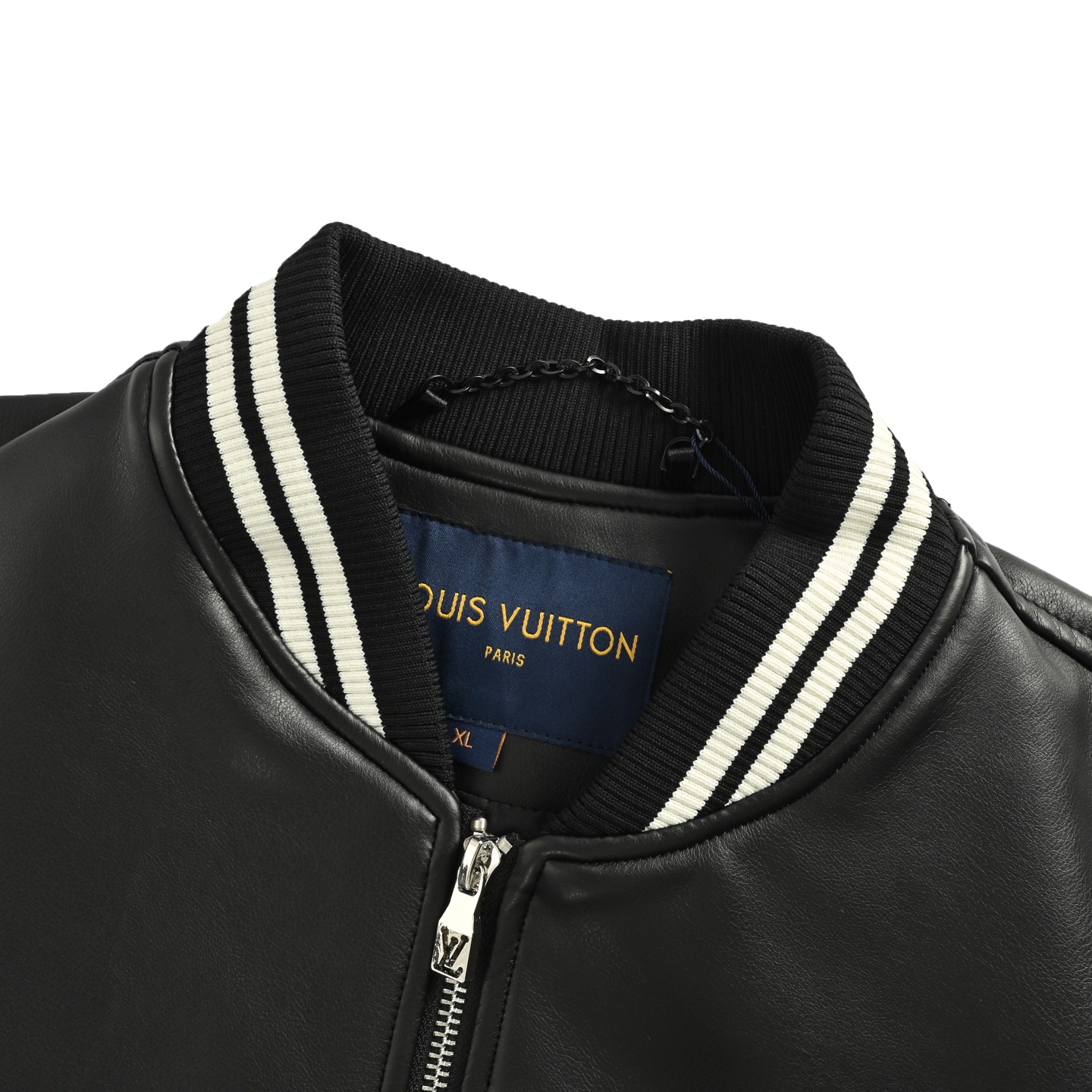 Louis Vuitton/路易威登 25Fw 刺绣logo皮衣夹克外套 Louis Vuitton/路易威登 25Fw 刺绣logo皮衣夹克外套