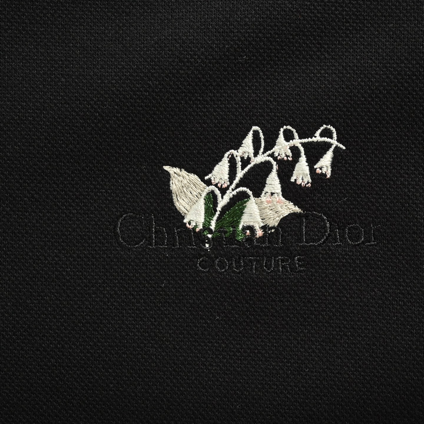 Dior/迪奥 25Fw 织带刺绣翻领Polo长袖 Dior/迪奥 25Fw 织带刺绣翻领Polo长袖