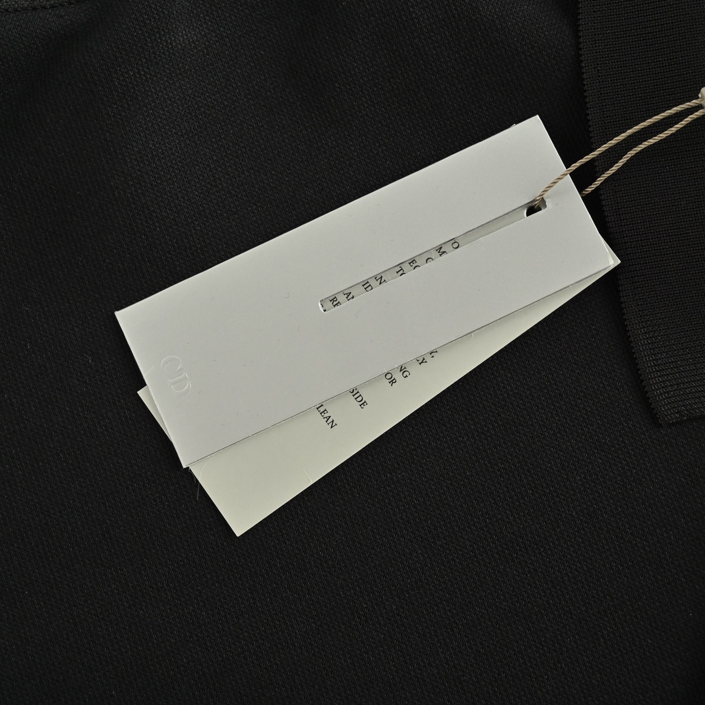 Dior/迪奥 25Fw 织带刺绣翻领Polo长袖 Dior/迪奥 25Fw 织带刺绣翻领Polo长袖