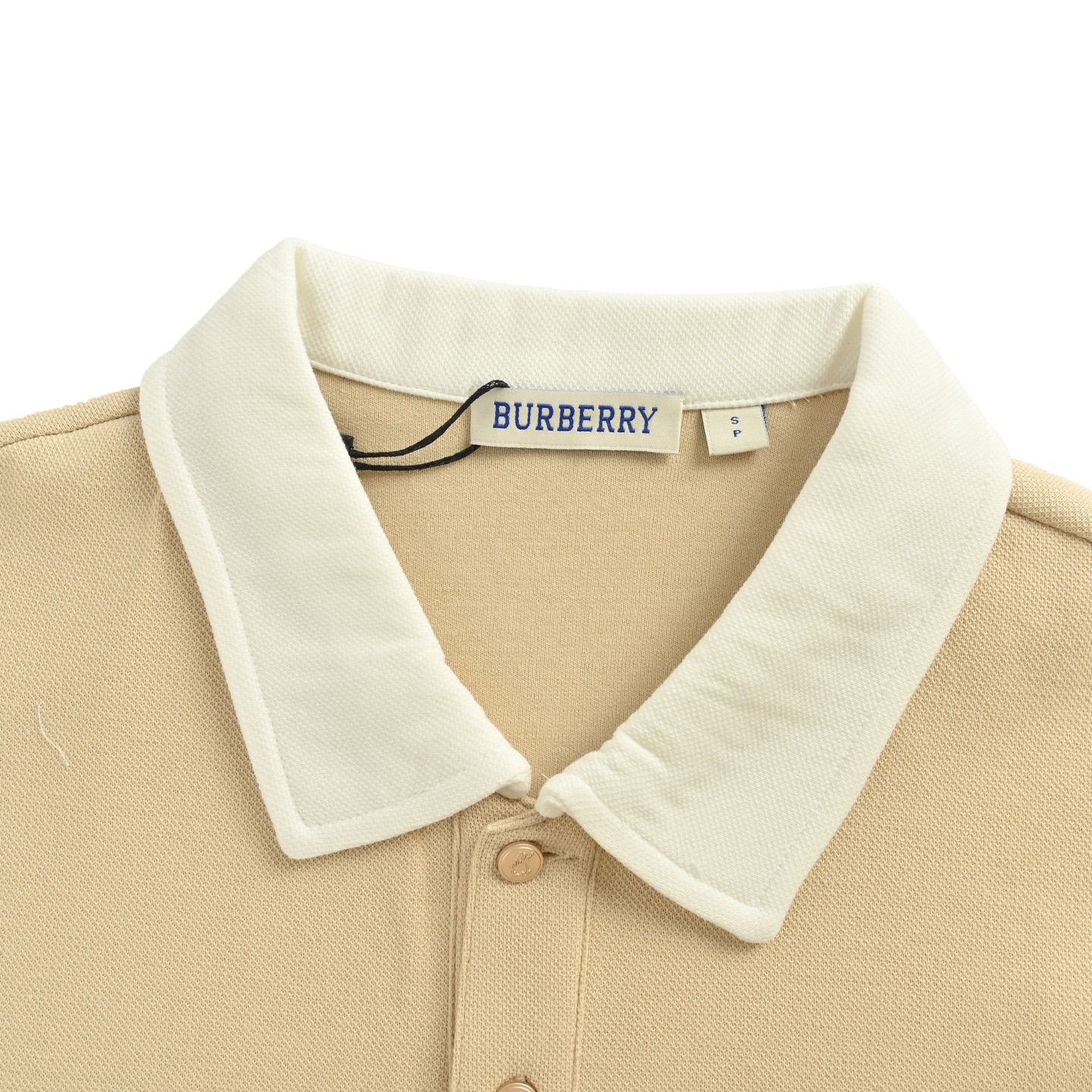 Burberry/巴宝莉 25Fw 拼接战马翻领Polo长袖 Burberry/巴宝莉 25Fw 拼接战马翻领Polo长袖