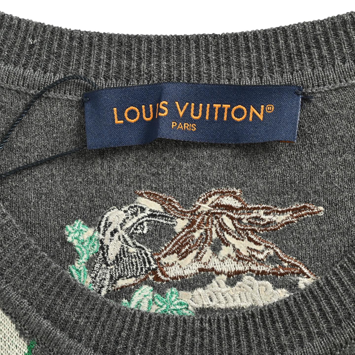 Louis Vuitton/路易威登 25Fw 菱纹提花毛织毛衣-High Quatity Cheap Brand wholesale wholesaler seller Clothes Bags handbags Sneakers Top Fashion Clothing Shoes from China Factory Chinese suppliers best Quality Beautiful Price Louis Vuitton/路易威登 25Fw 菱纹提花毛织毛衣