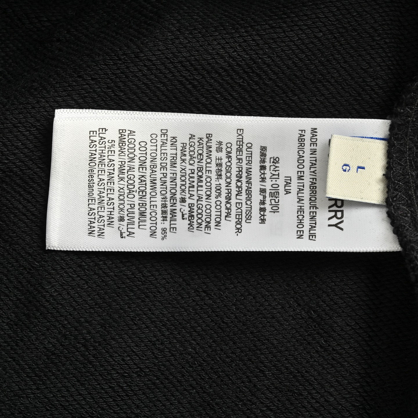 Burberry/巴宝莉 25Fw 描边字母圆领卫衣-High Quatity Cheap Brand wholesale wholesaler seller Clothes Bags handbags Sneakers Top Fashion Clothing Shoes from China Factory Chinese suppliers best Quality Beautiful Price Burberry/巴宝莉 25Fw 描边字母圆领卫衣