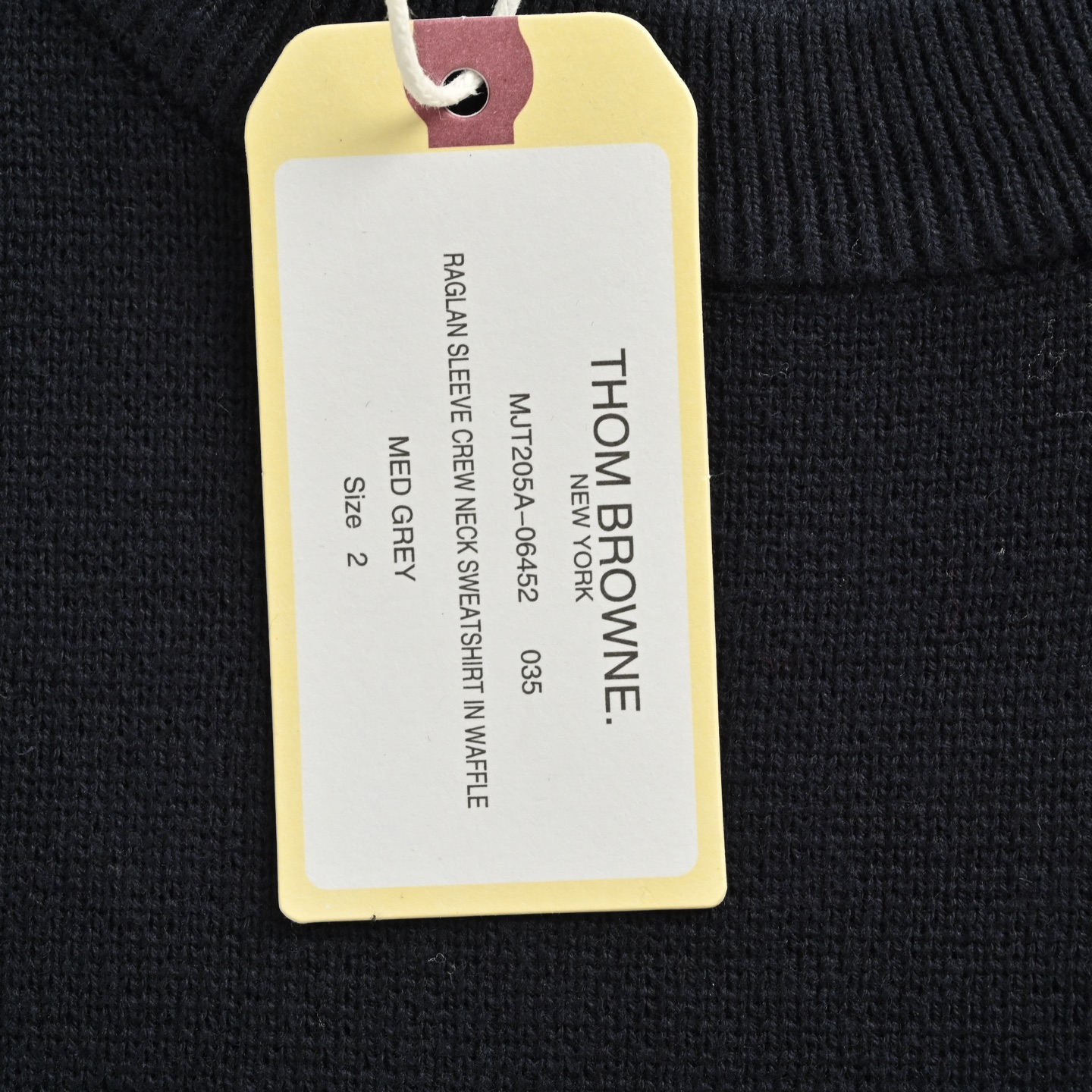 Thom Browne/汤姆布朗 三色织带圆领毛衣-High Quatity Cheap Brand wholesale wholesaler seller Clothes Bags handbags Sneakers Top Fashion Clothing Shoes from China Factory Chinese suppliers best Quality Beautiful Price Thom Browne/汤姆布朗 三色织带圆领毛衣