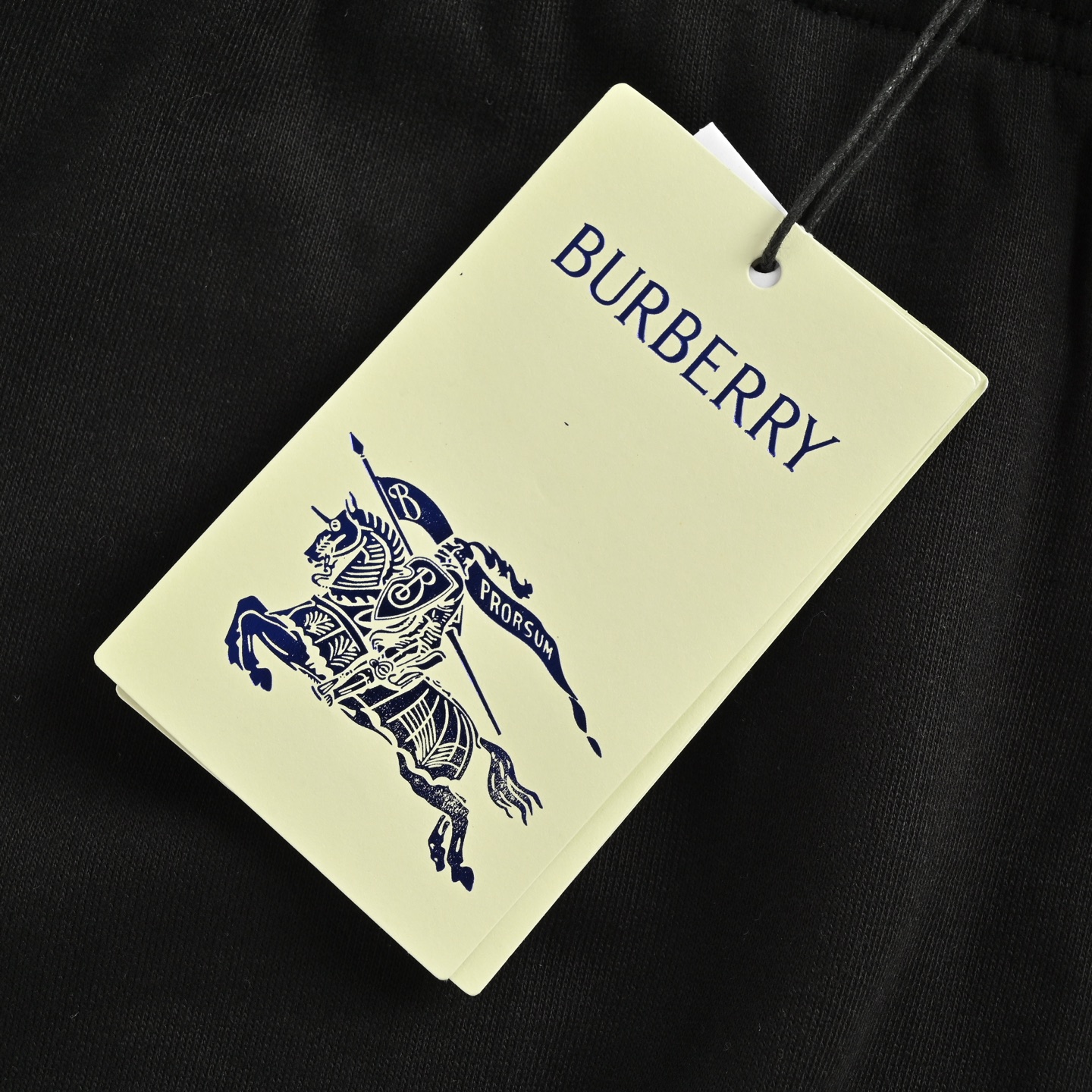 Burberry/巴宝莉 25Fw 十字绣战马套装长裤 十字绣马术骑士徽标慢跑裤