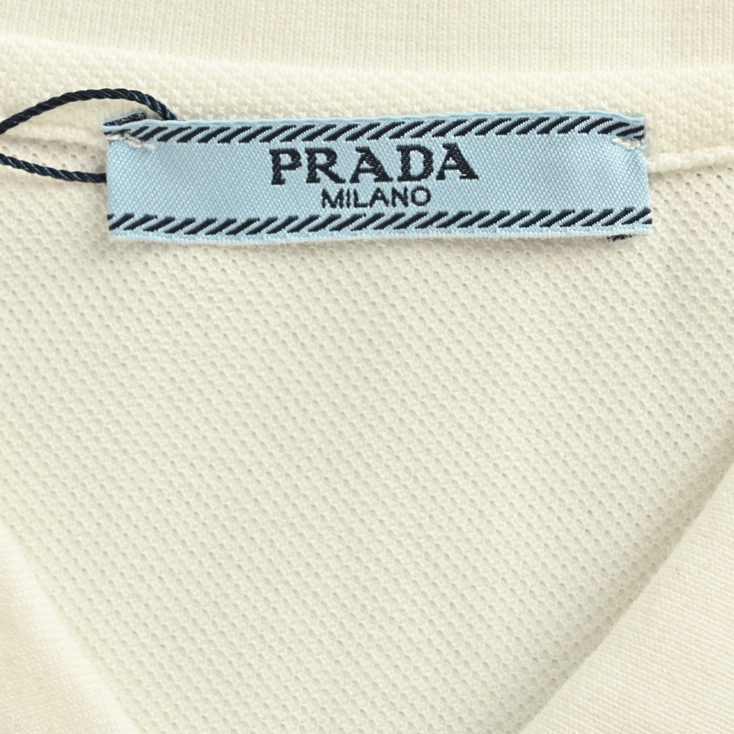 Prada/普拉达 25Fw 红色logo刺绣Polo短袖 Prada/普拉达 25Fw 红色logo刺绣Polo短袖